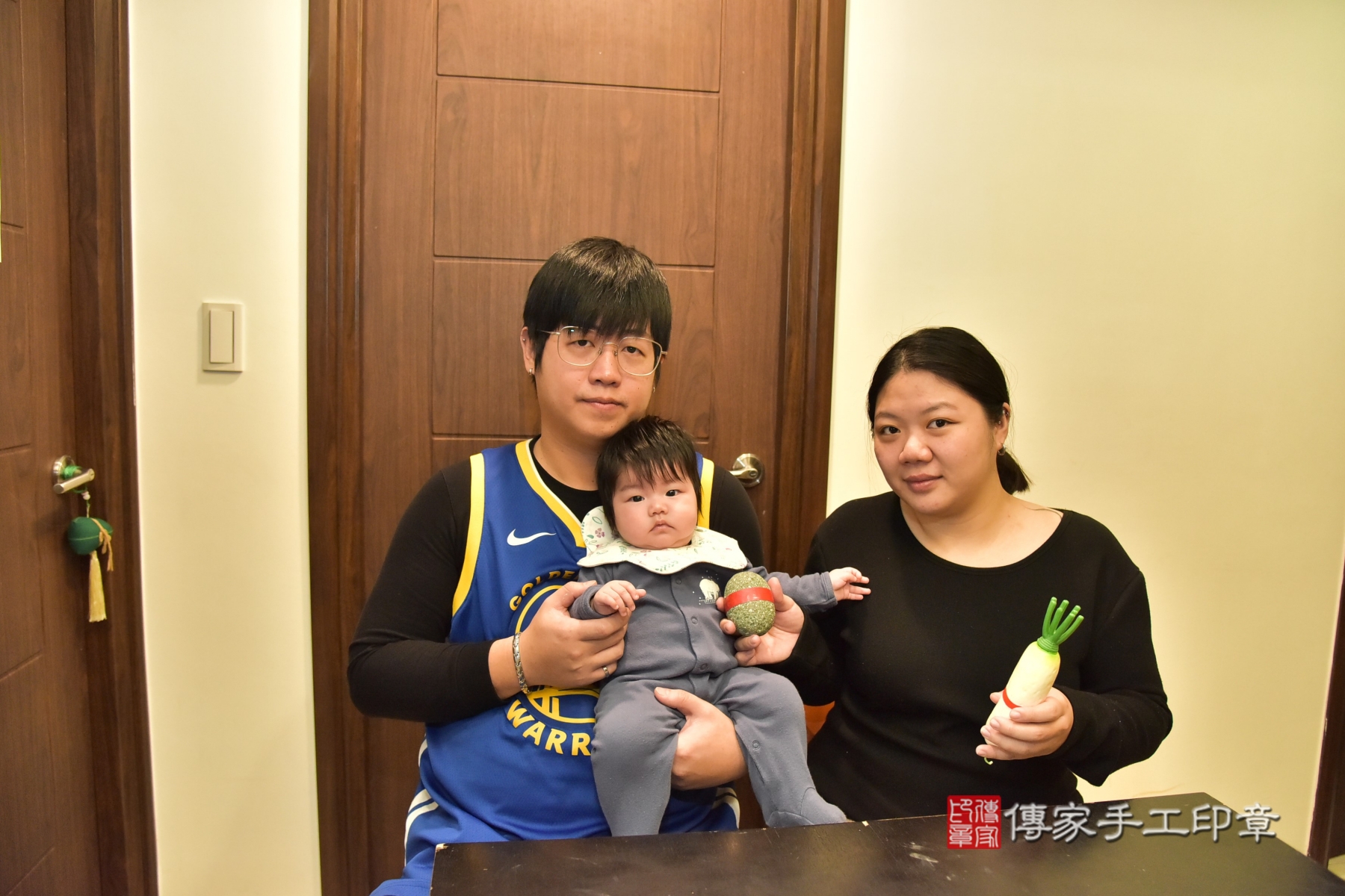 傳家手工印章新北店、抓周、收涎、剃頭