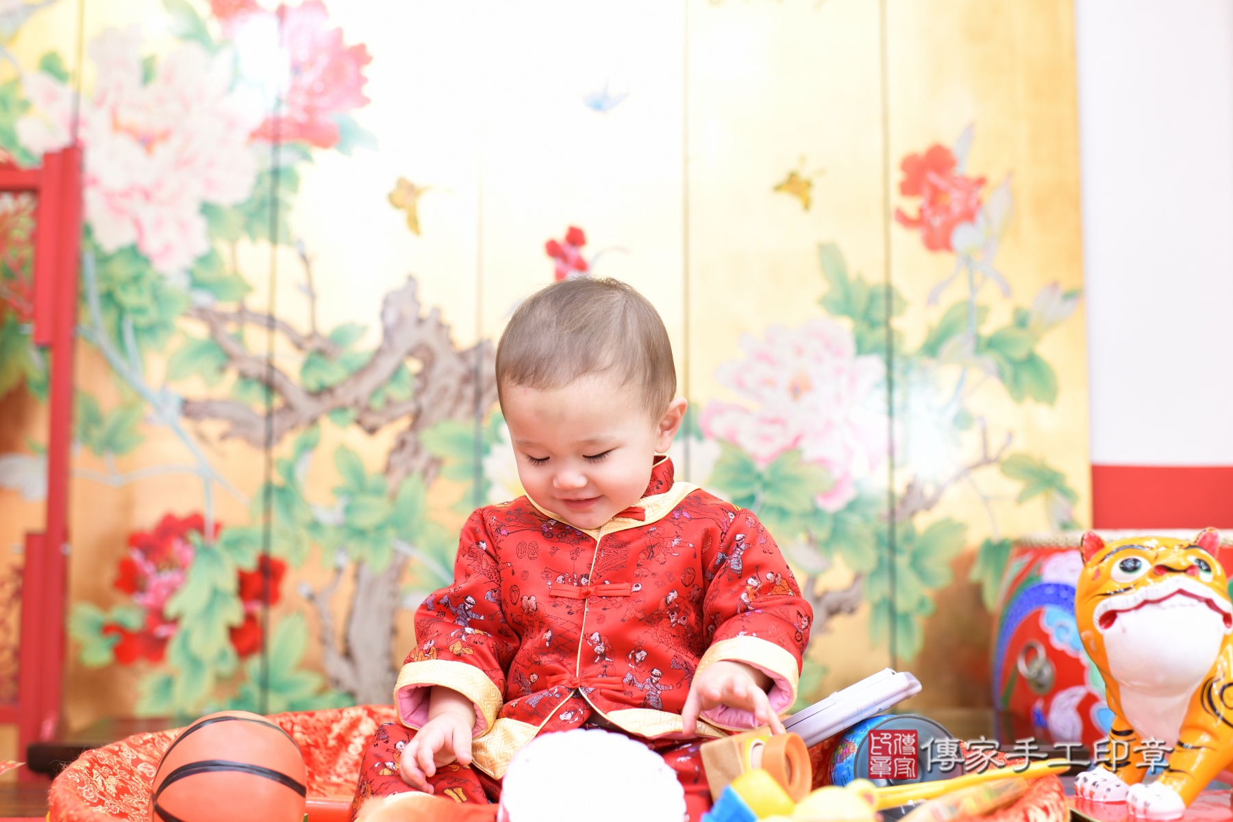 傳家手工印章台北店、抓周