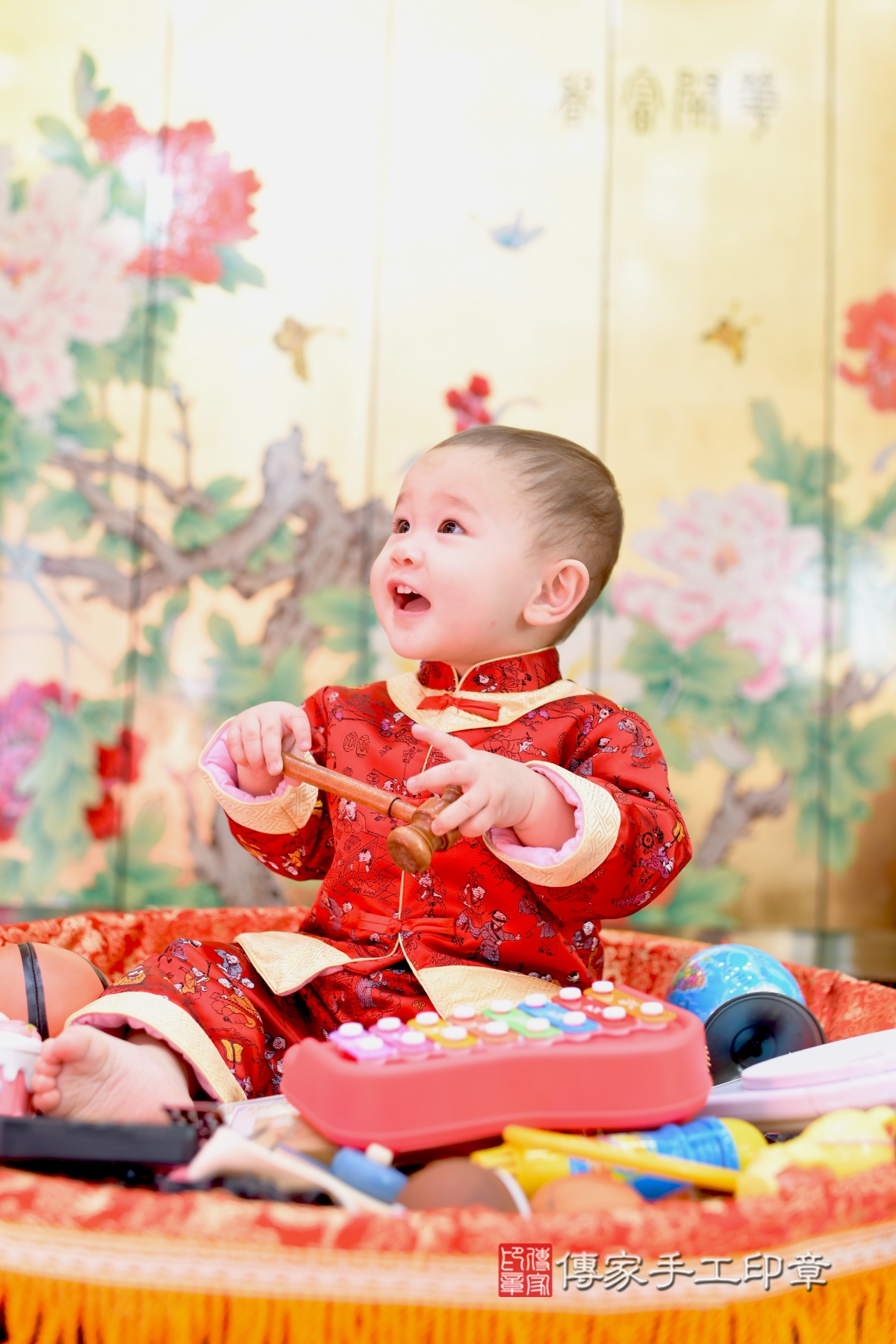 傳家手工印章台北店、抓周