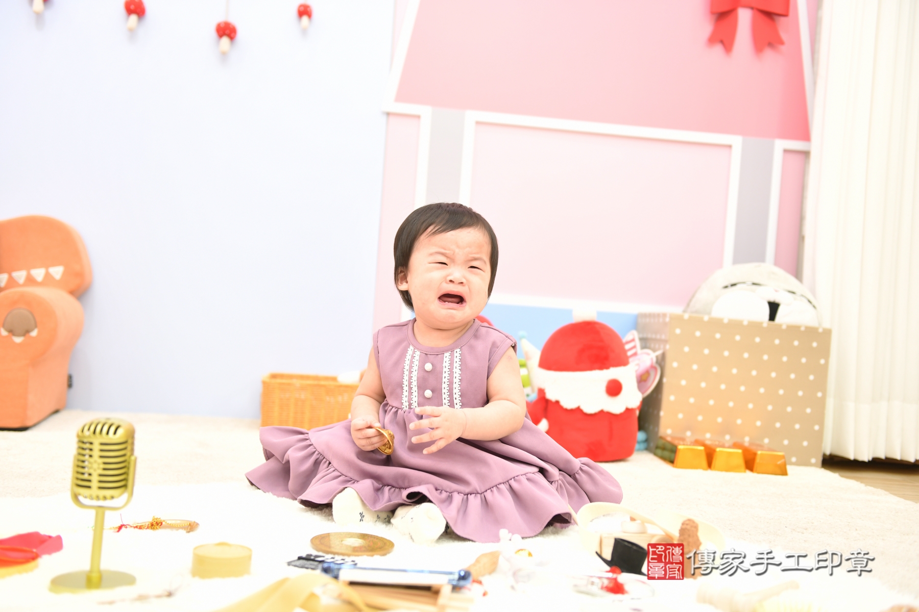 傳家手工印章台北店、抓周