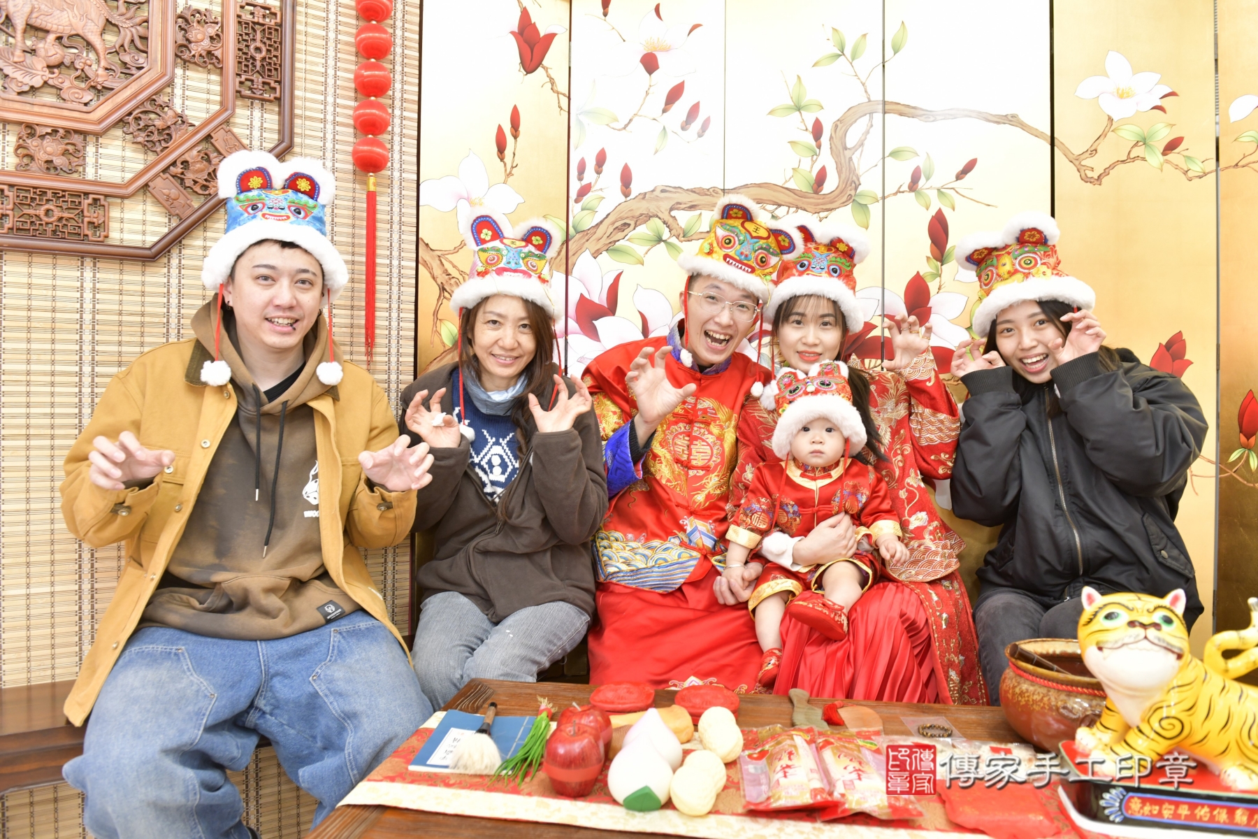 傳家手工印章新竹店、抓周