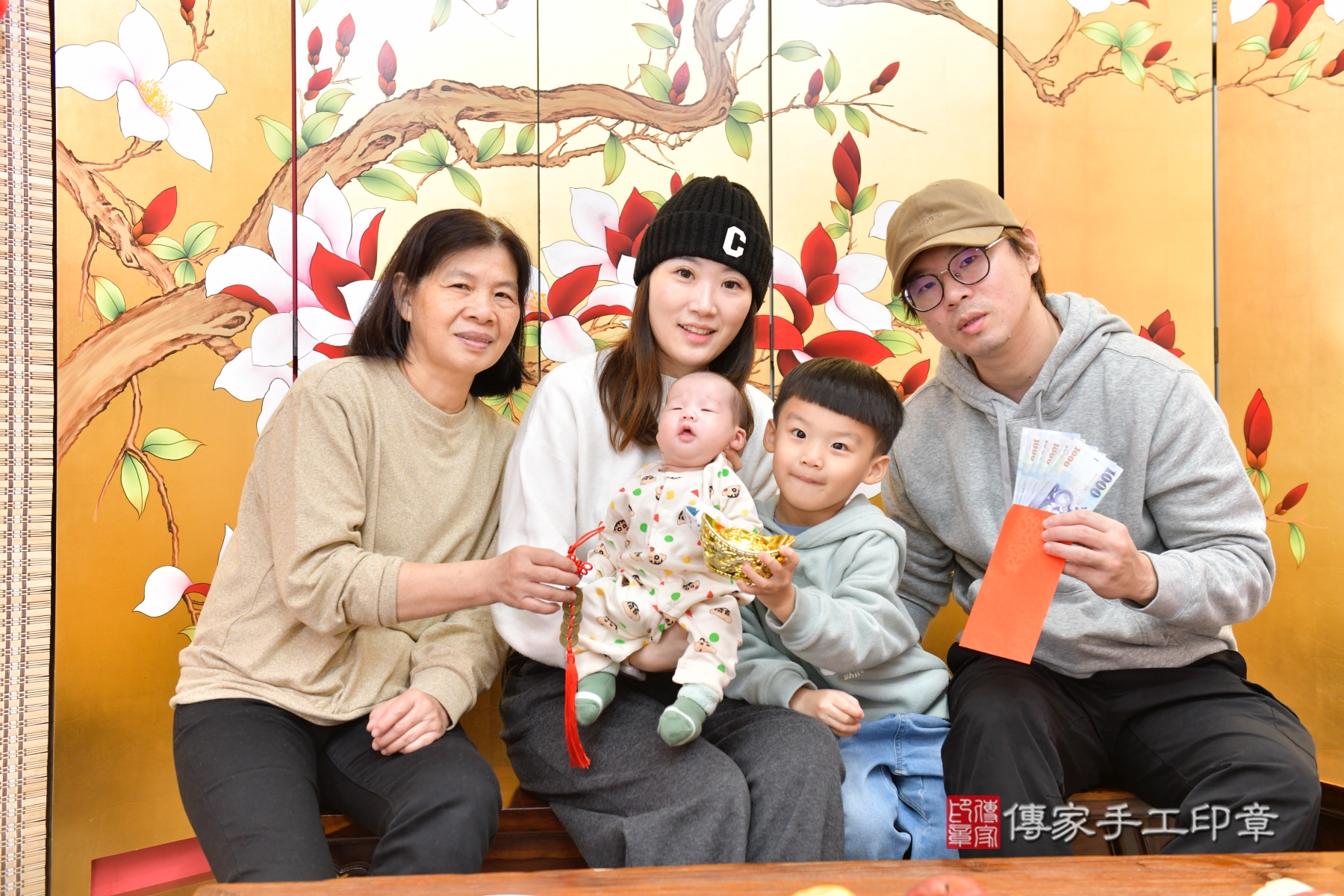 傳家手工印章新竹店、抓周、收涎、剃頭