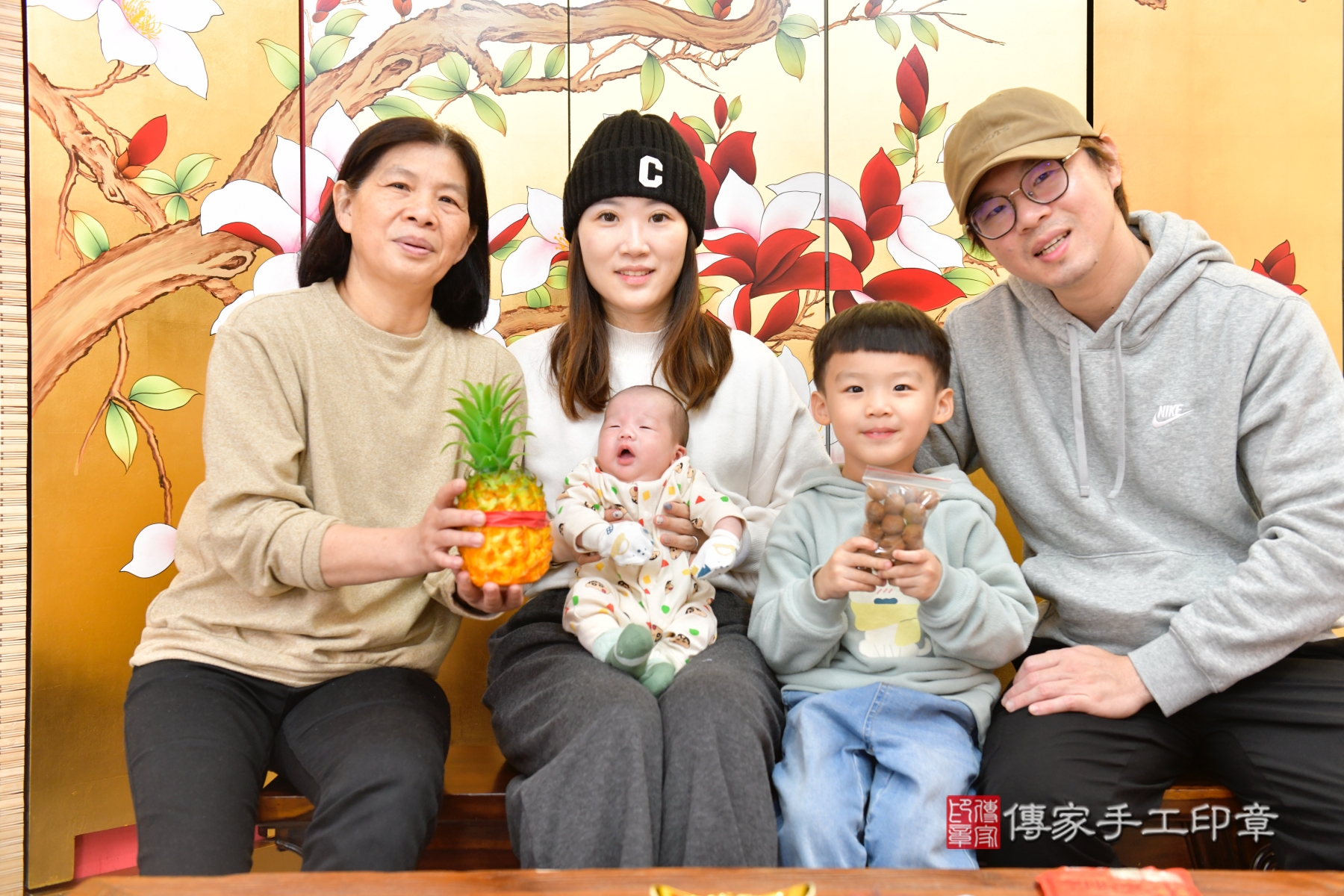 傳家手工印章新竹店、抓周、收涎、剃頭