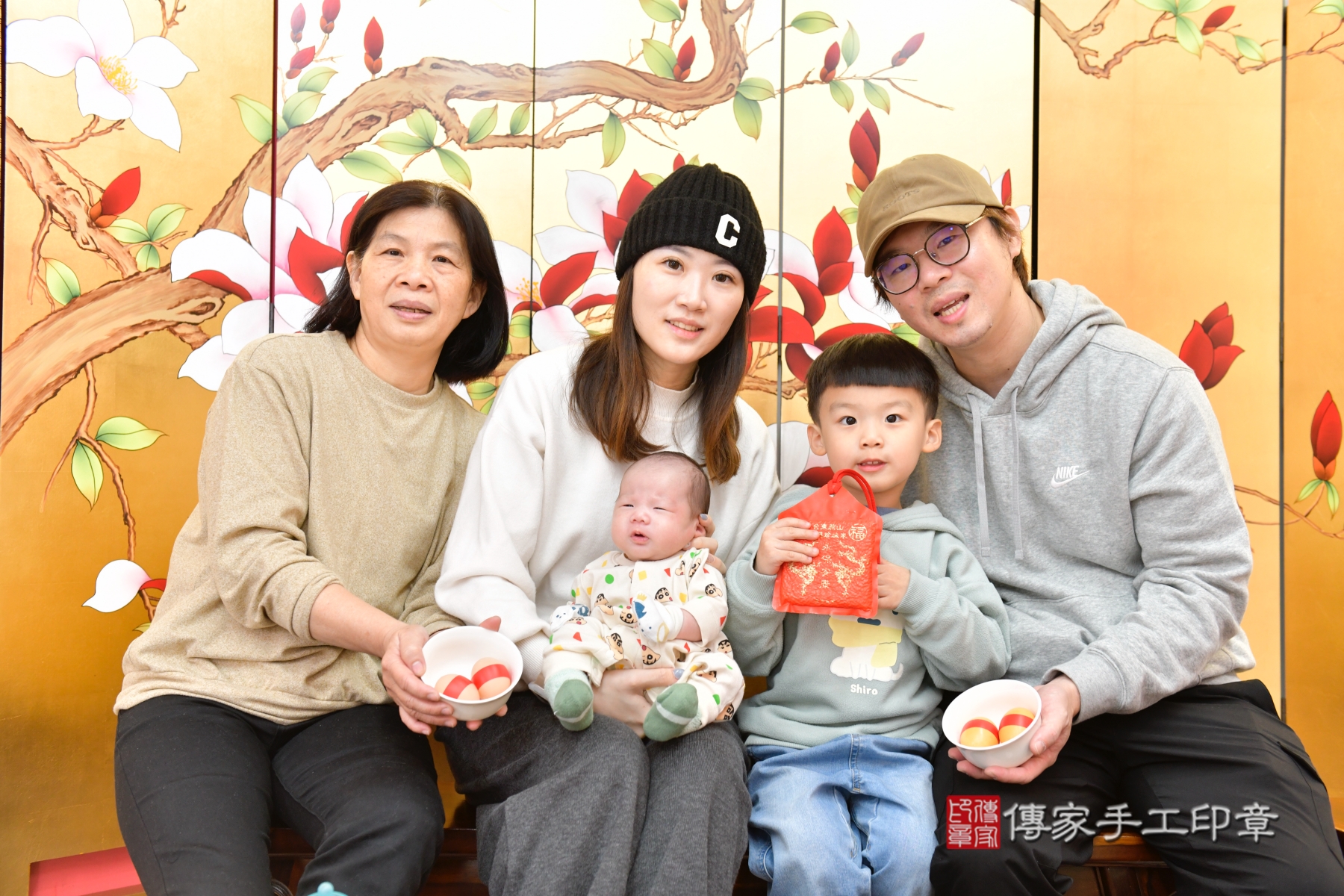 傳家手工印章新竹店、抓周、收涎、剃頭