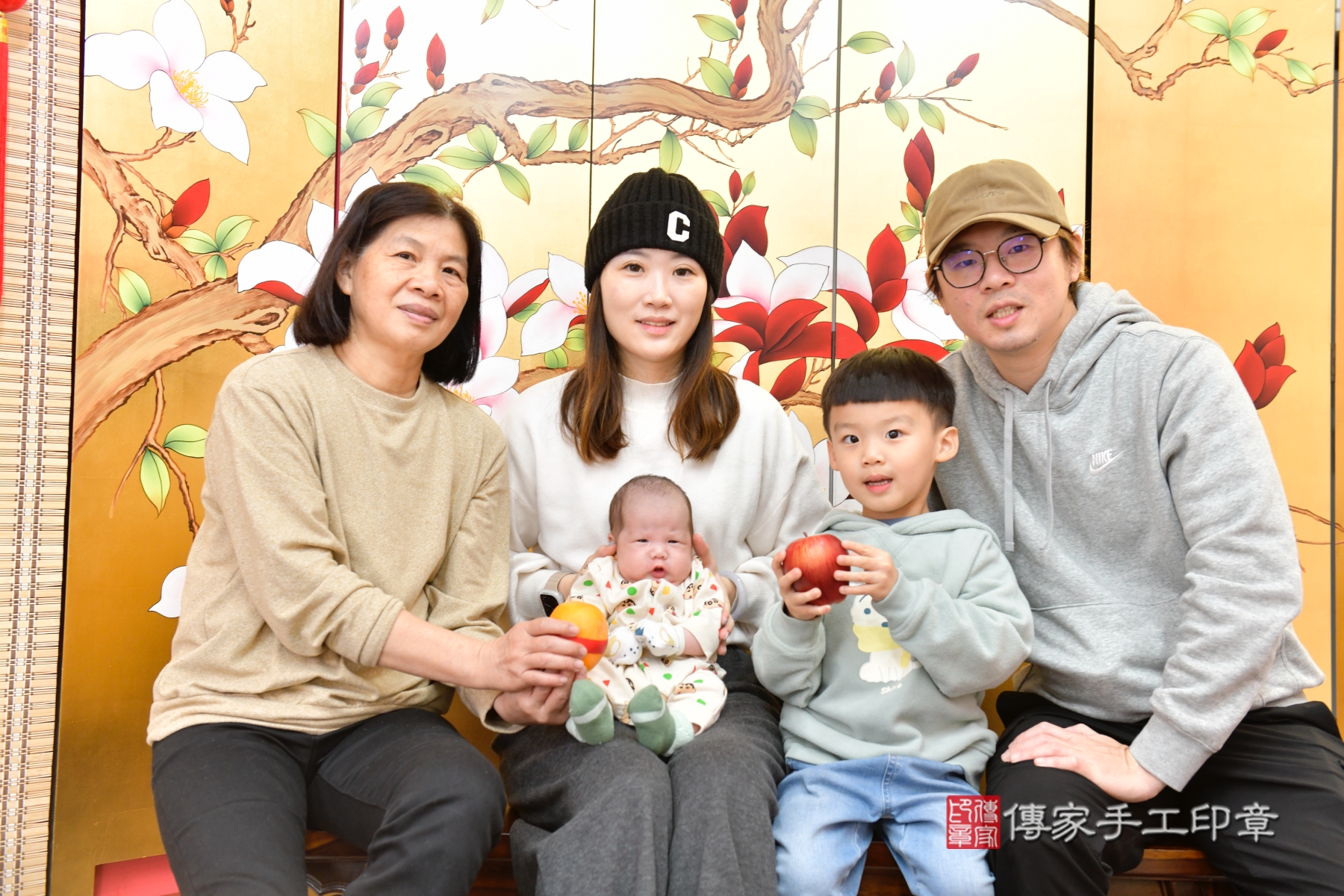 傳家手工印章新竹店、抓周、收涎、剃頭