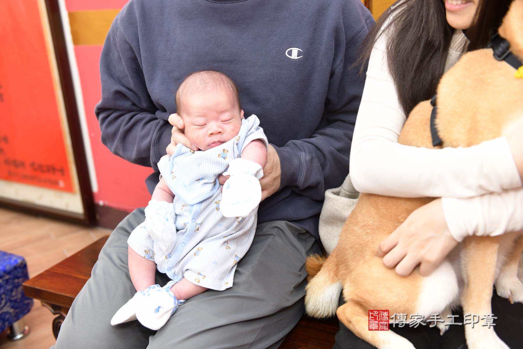 傳家手工印章台北店、抓周、度脺、剃頭、收涎、傳家嬰兒古禮