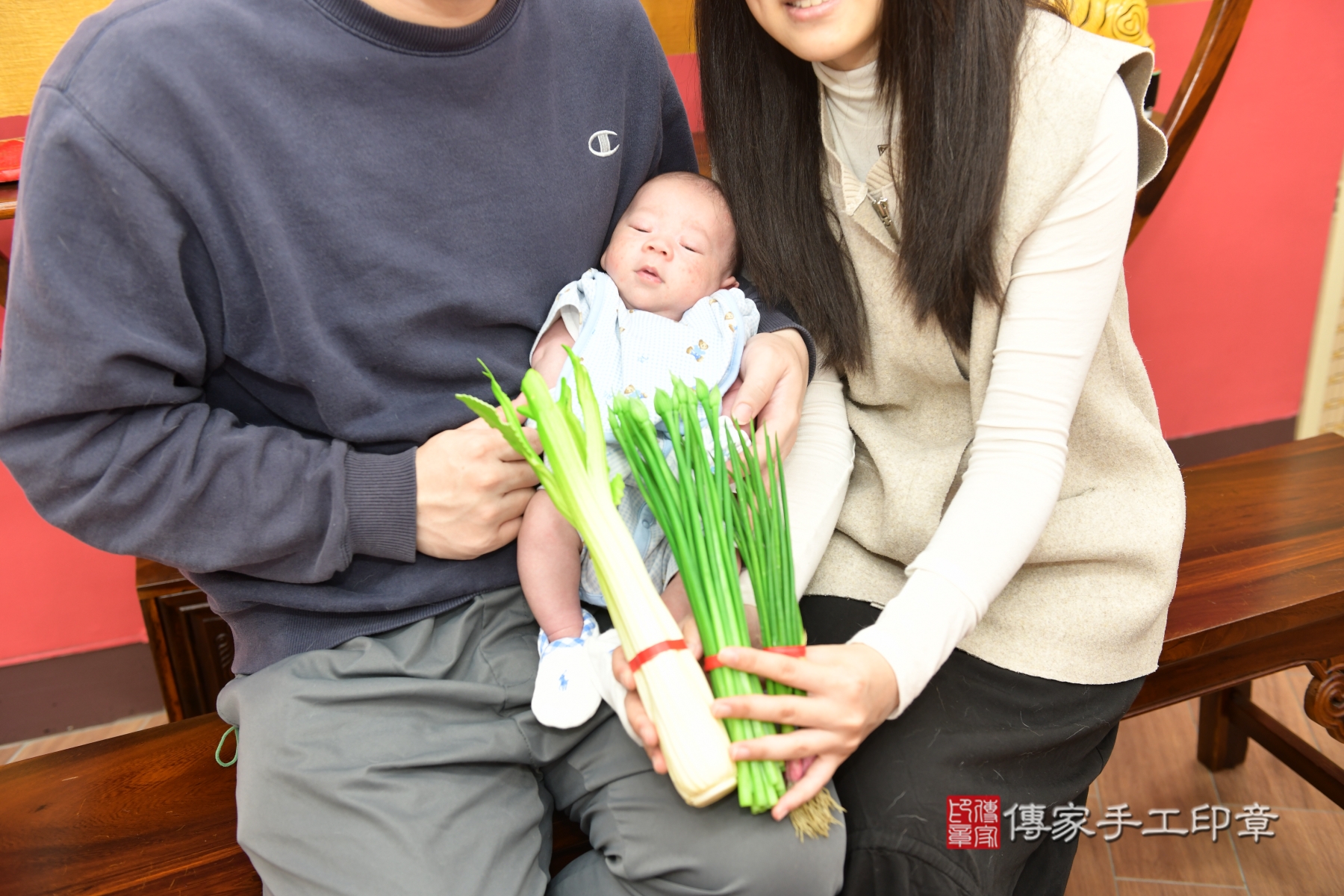 傳家手工印章台北店、抓周、度脺、剃頭、收涎、傳家嬰兒古禮