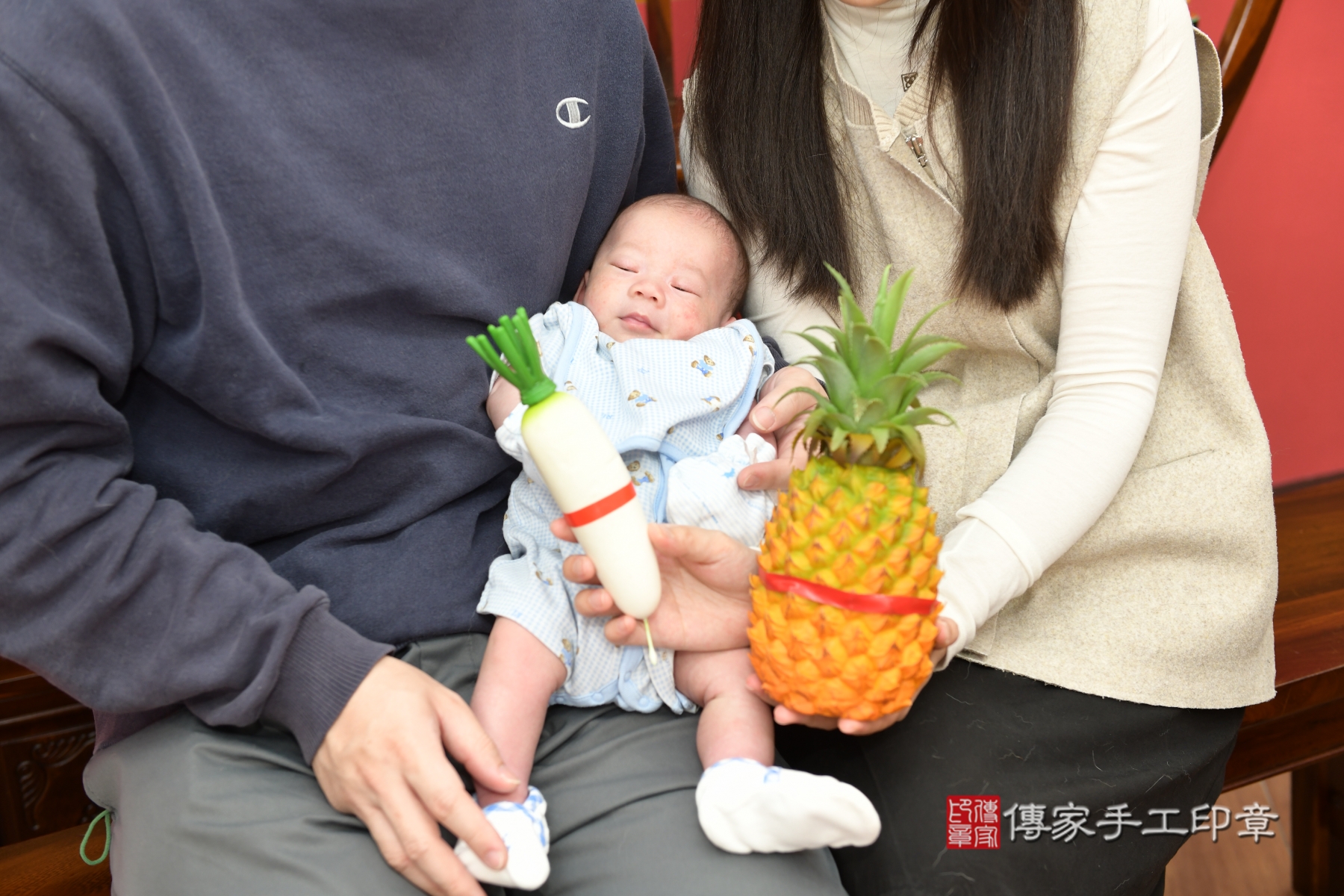 傳家手工印章台北店、抓周、度脺、剃頭、收涎、傳家嬰兒古禮