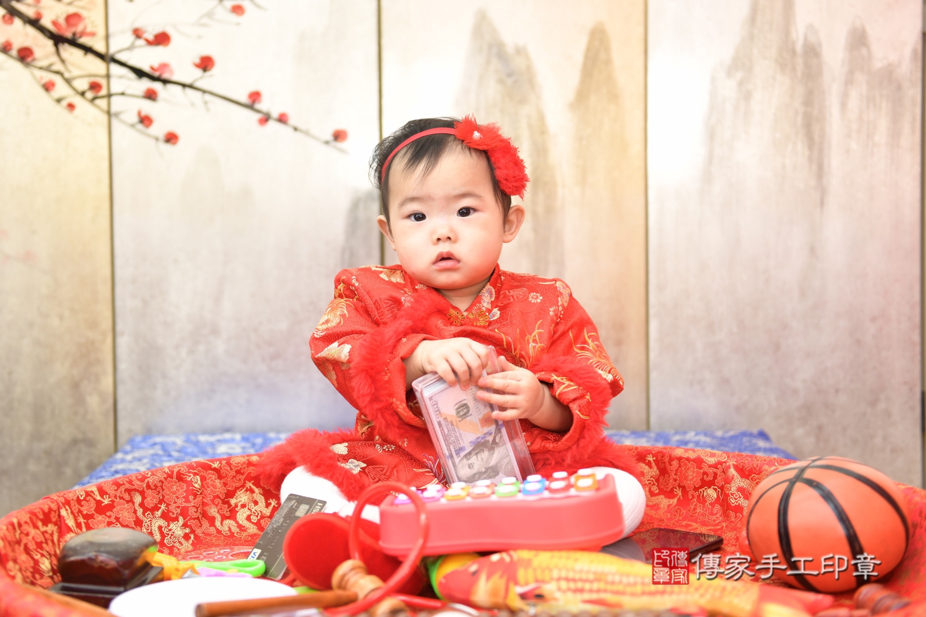 傳家手工印章台北店、抓周