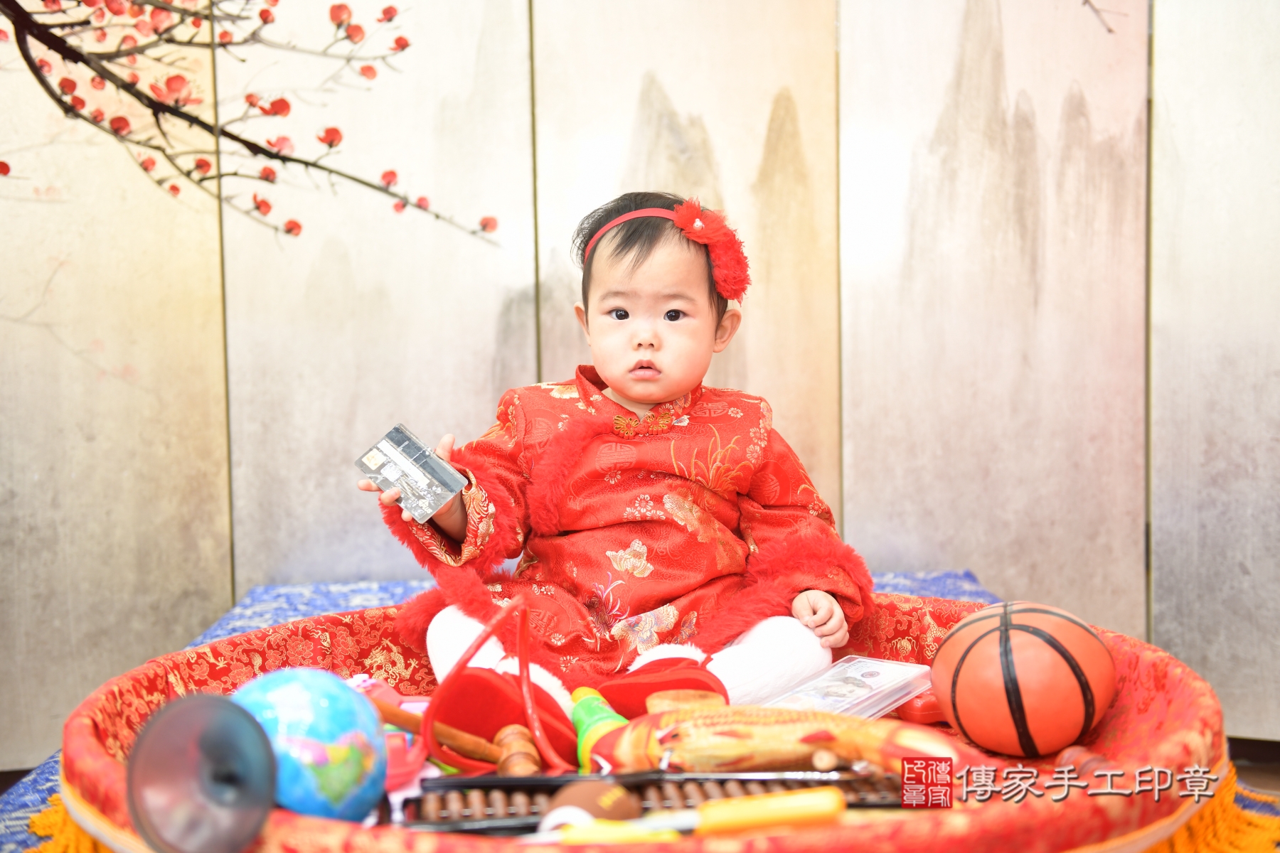 傳家手工印章台北店、抓周