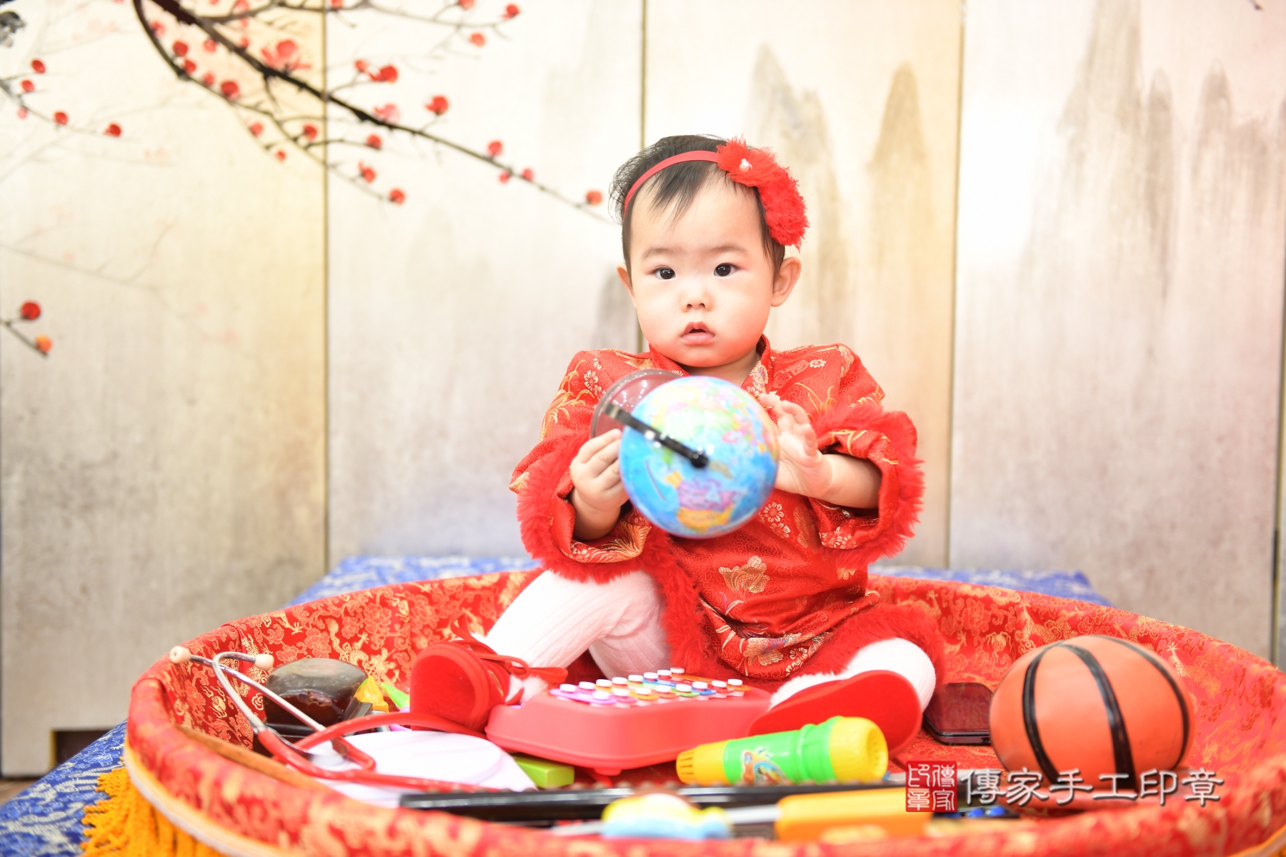 傳家手工印章台北店、抓周