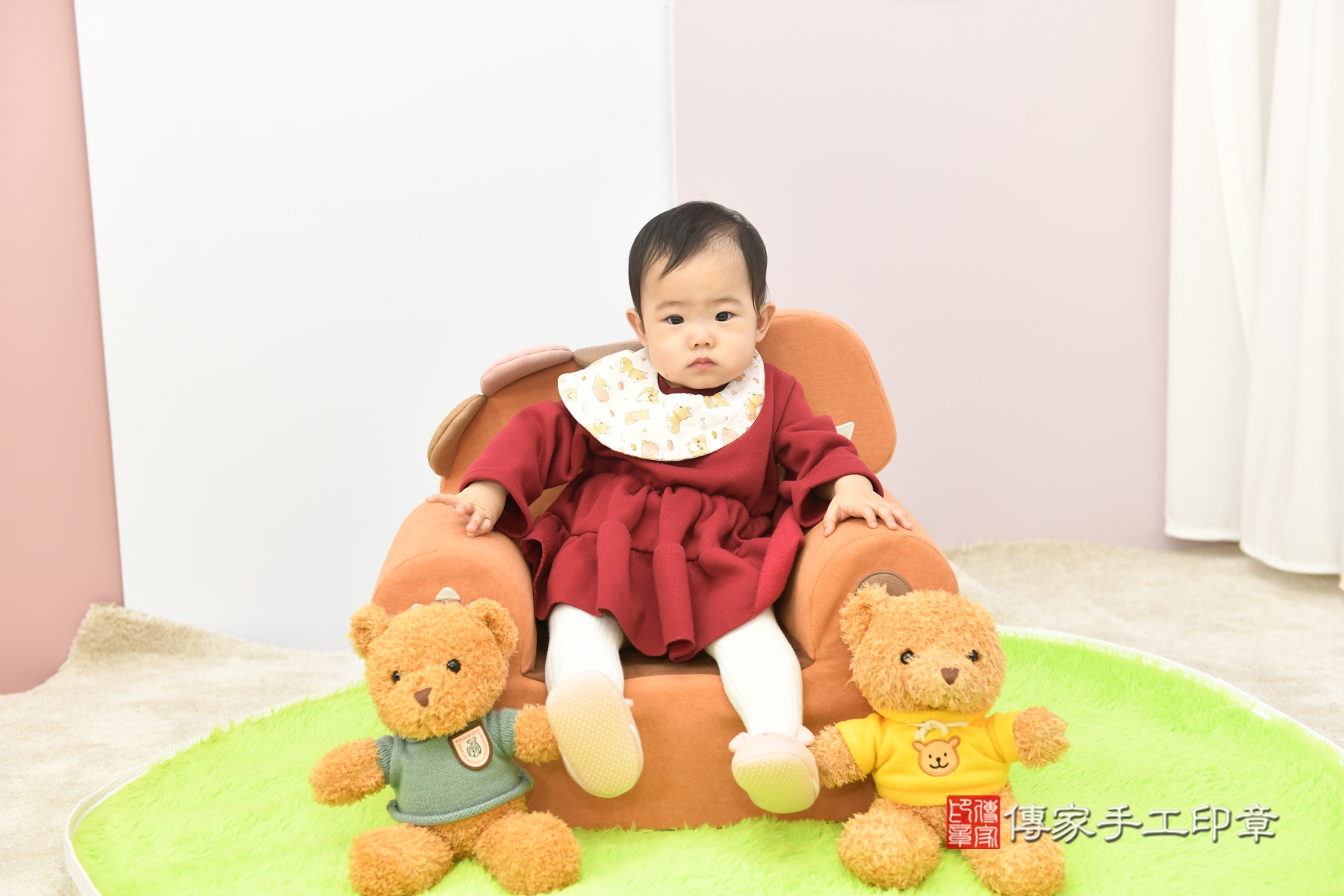 傳家手工印章台北店、抓周