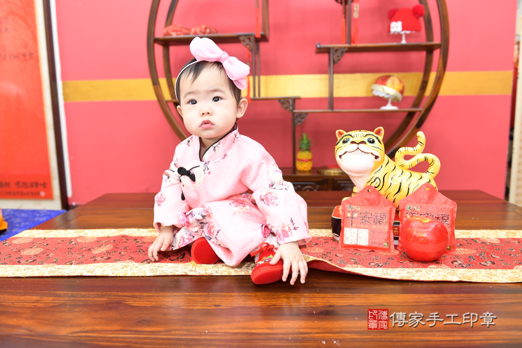 傳家手工印章台北店、抓周