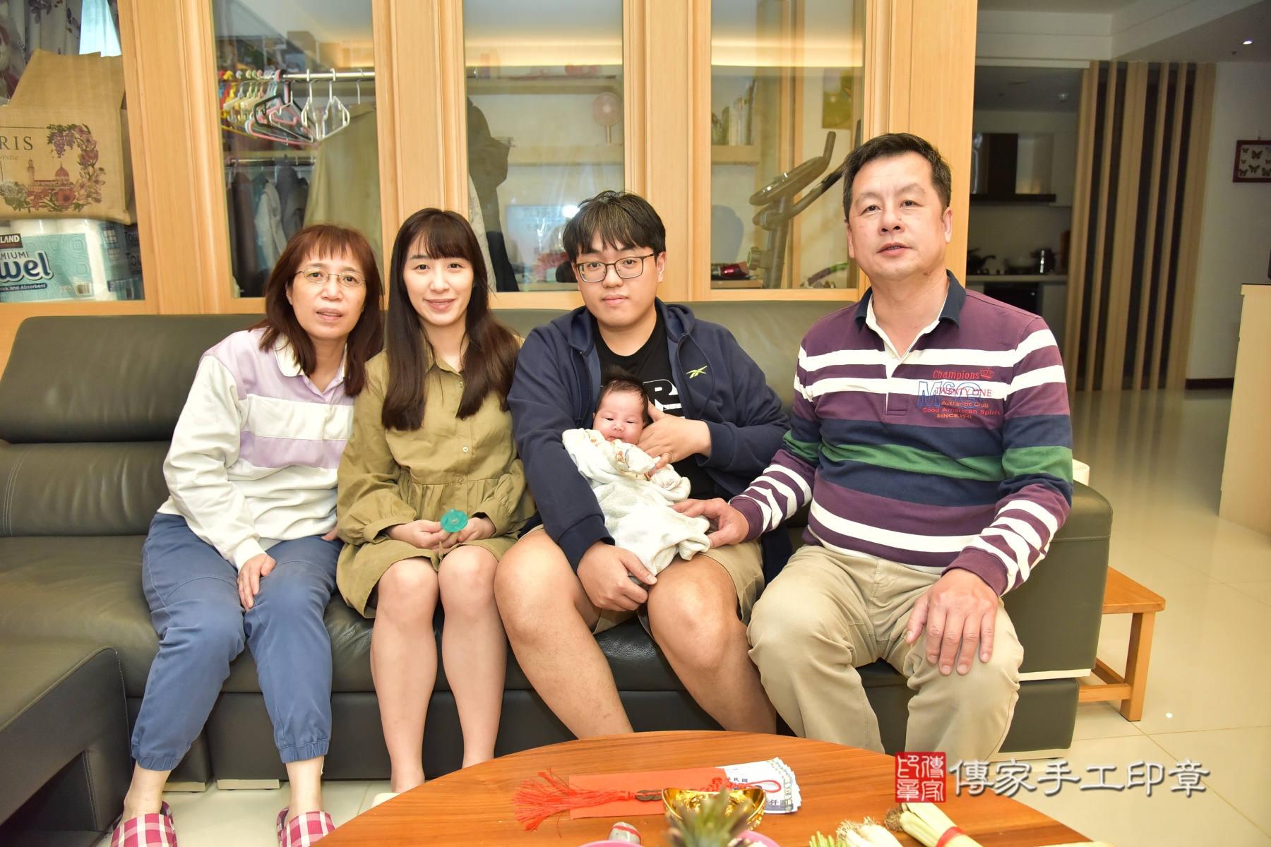 傳家手工印章新北店、抓周、收涎、剃頭