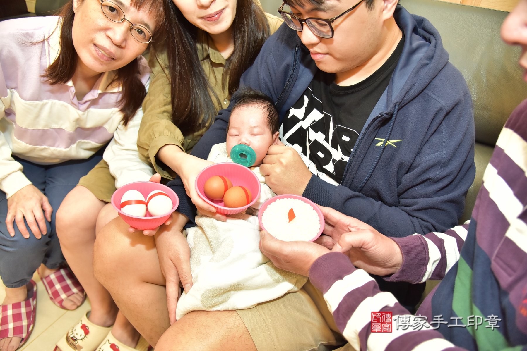 傳家手工印章新北店、抓周、收涎、剃頭