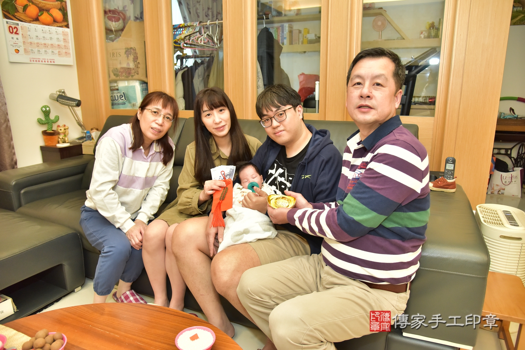 傳家手工印章新北店、抓周、收涎、剃頭