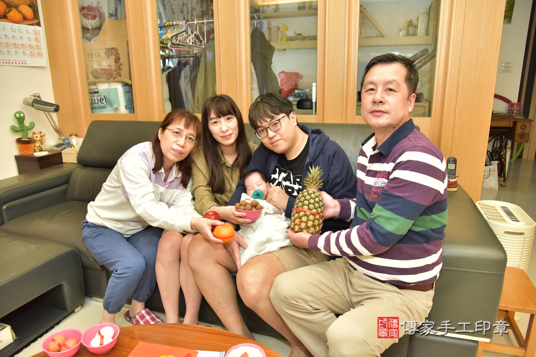 傳家手工印章新北店、抓周、收涎、剃頭