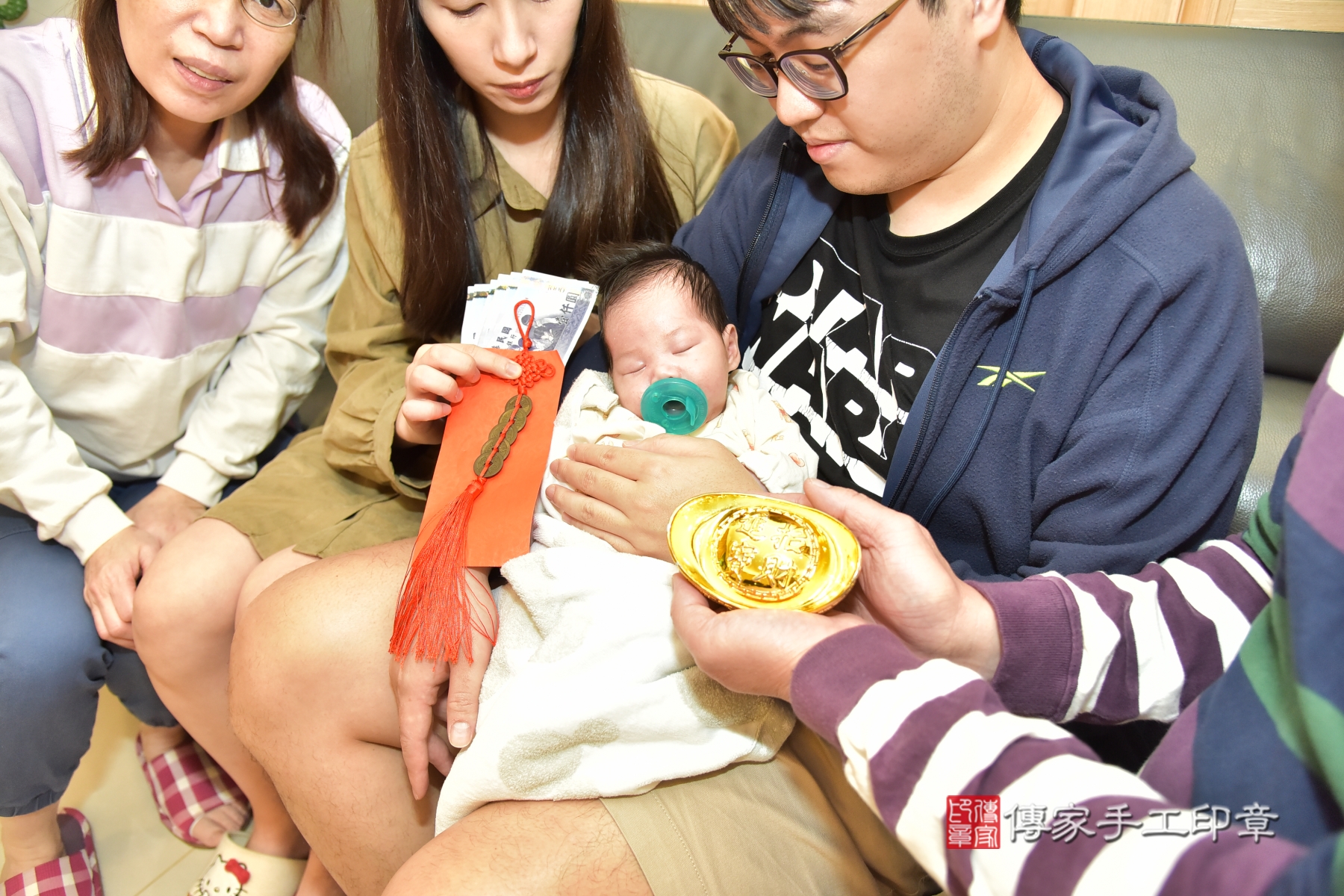傳家手工印章新北店、抓周、收涎、剃頭