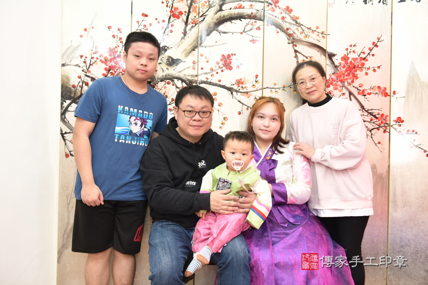 傳家手工印章台北店、抓周