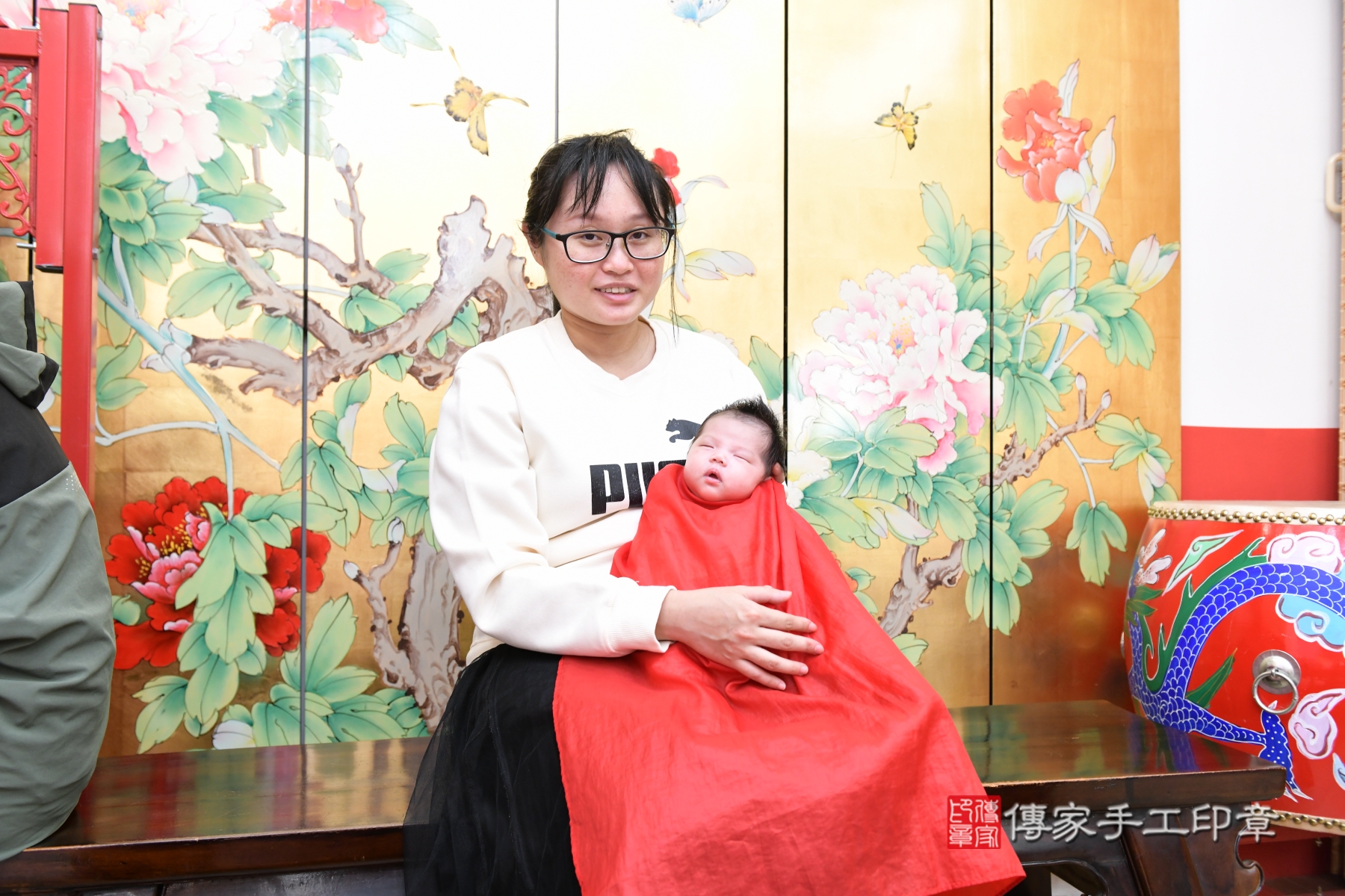 傳家手工印章台北店、抓周、收涎、剃頭