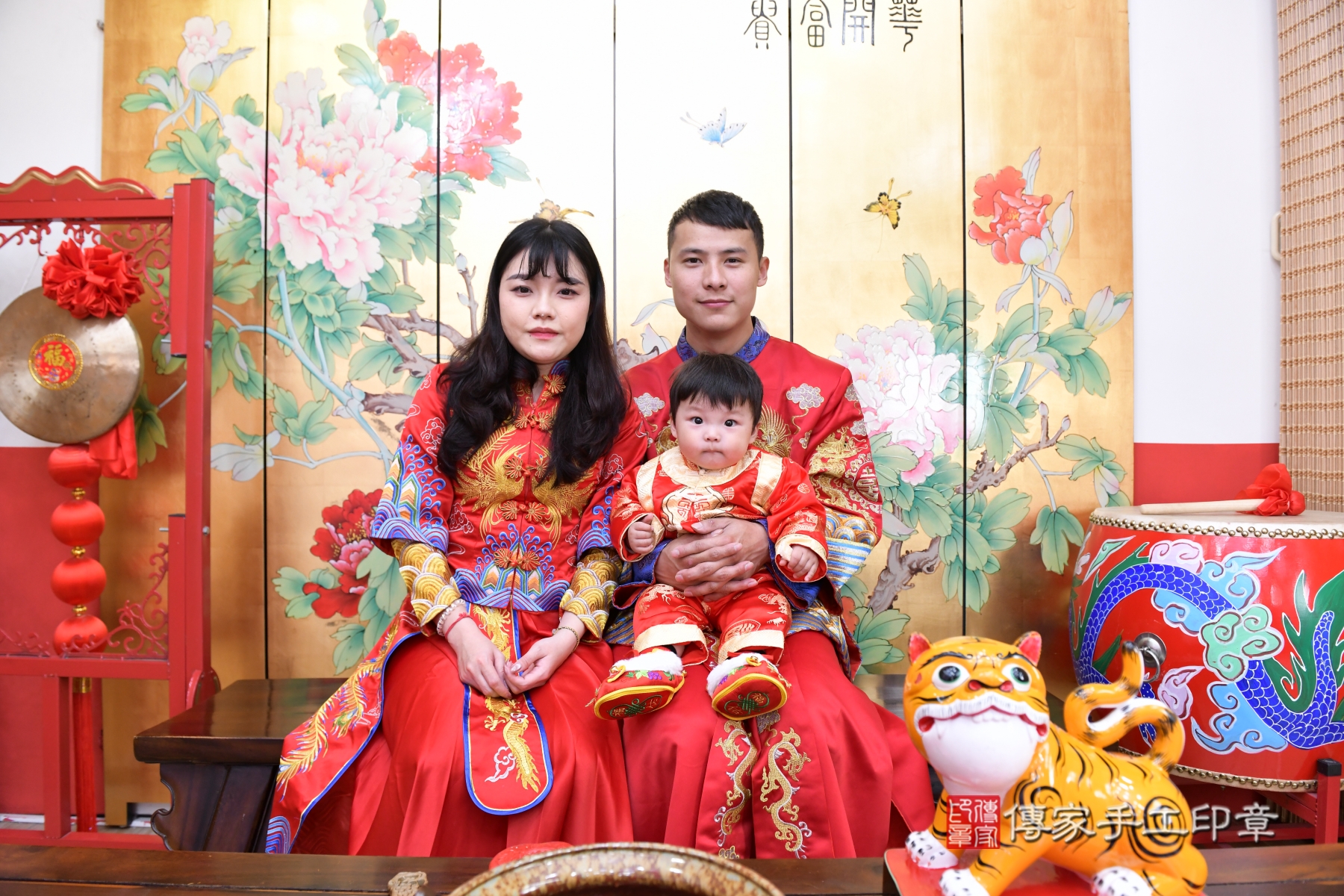 傳家手工印章台北店、抓周、度脺、傳家嬰兒古禮、收涎