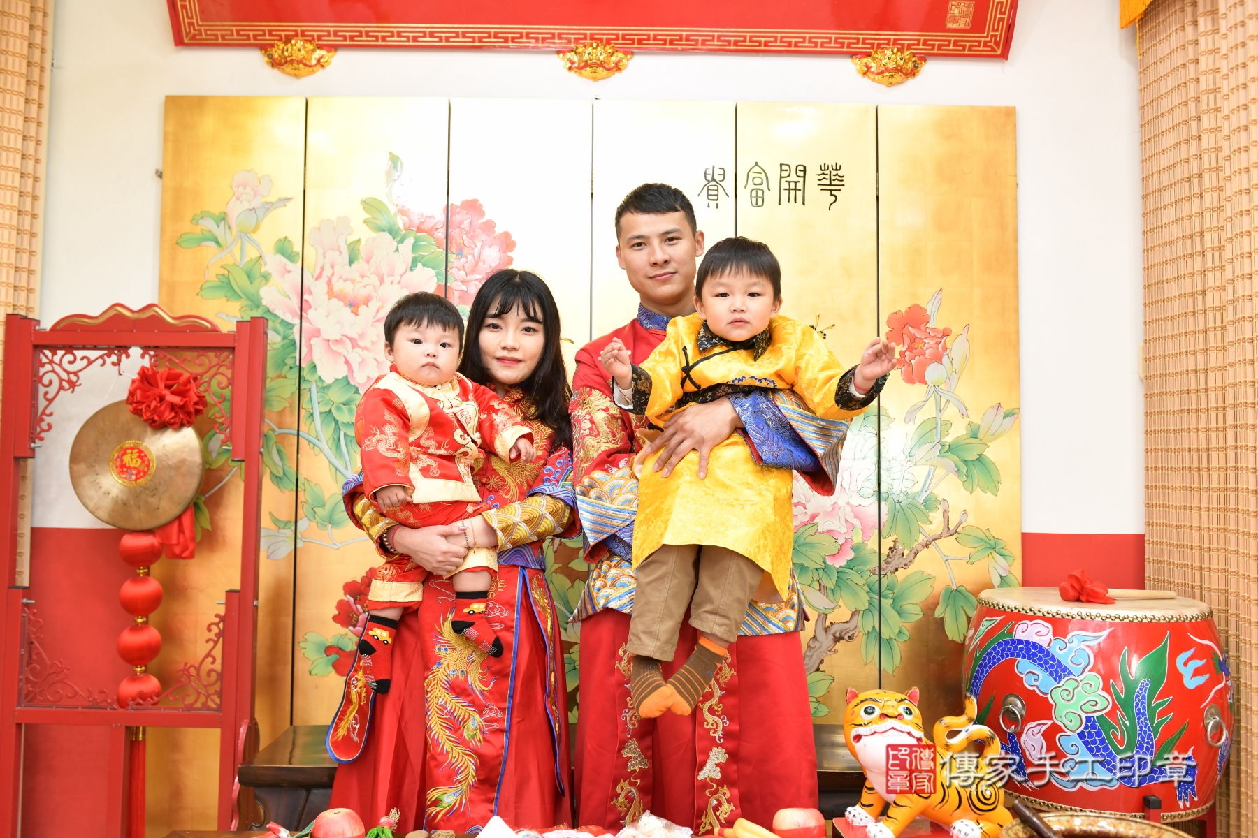 傳家手工印章台北店、抓周、度脺、傳家嬰兒古禮、收涎