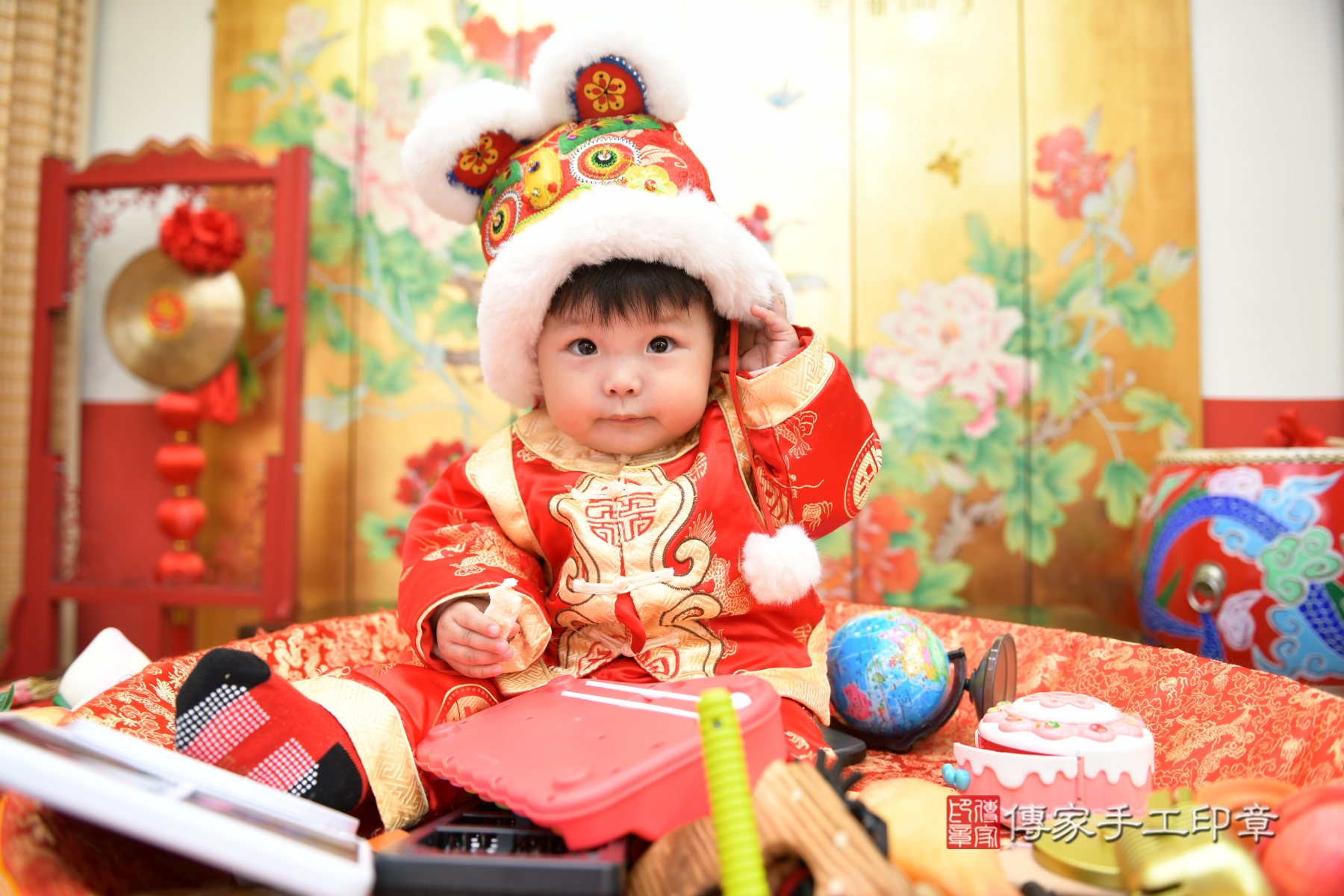 傳家手工印章台北店、抓周、度脺、傳家嬰兒古禮、收涎
