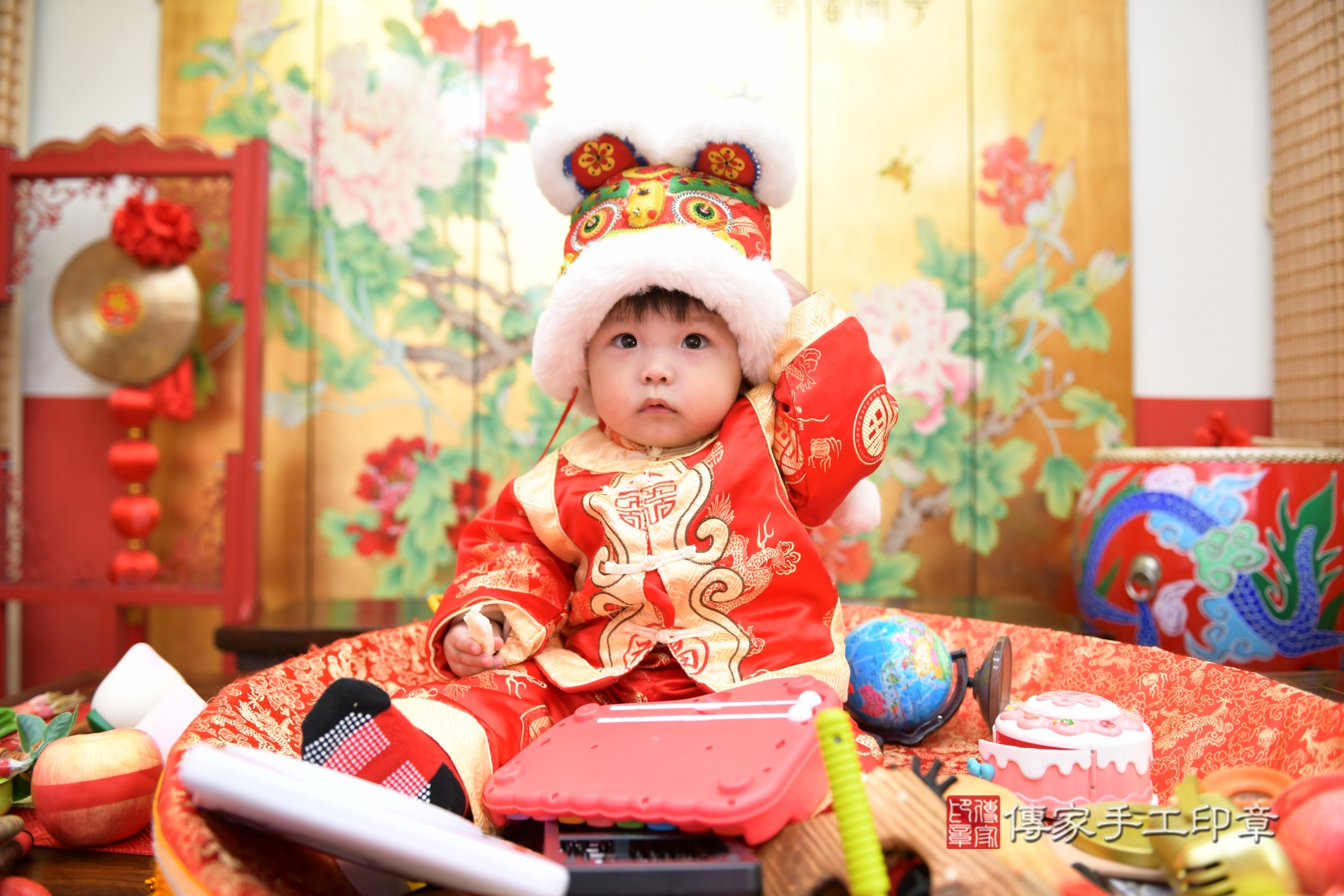 傳家手工印章台北店、抓周、度脺、傳家嬰兒古禮、收涎
