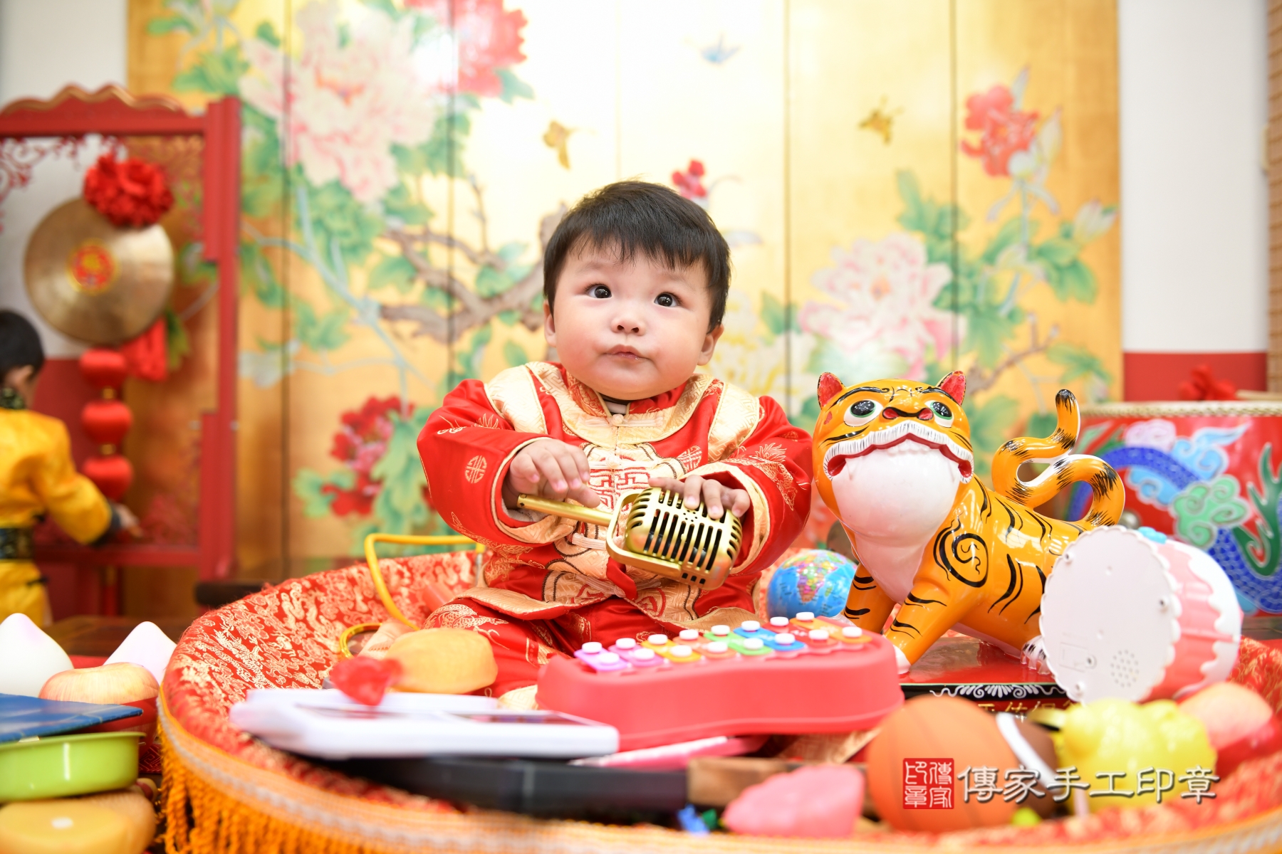 傳家手工印章台北店、抓周、度脺、傳家嬰兒古禮、收涎