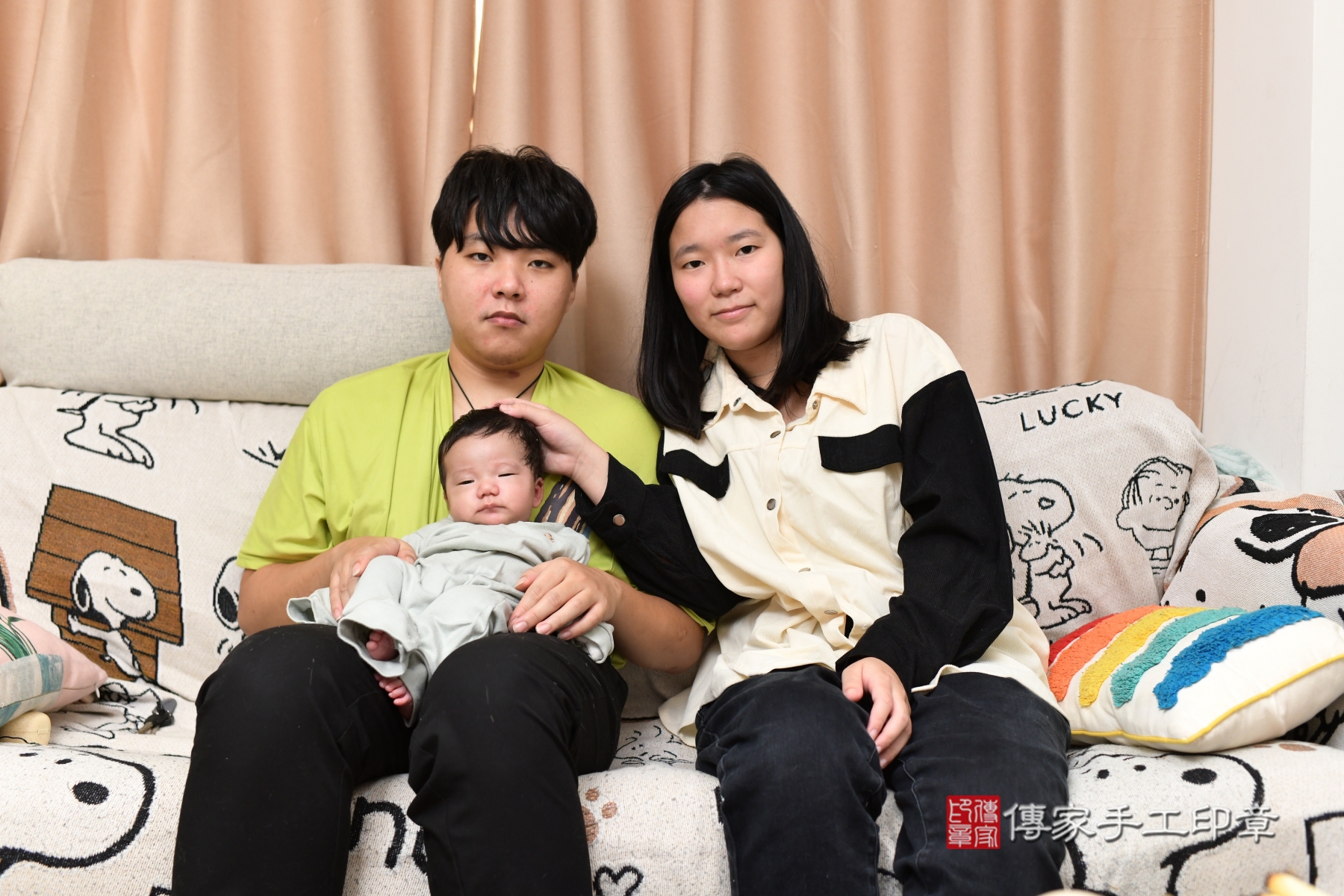 傳家手工印章台北店、抓周、收涎、剃頭