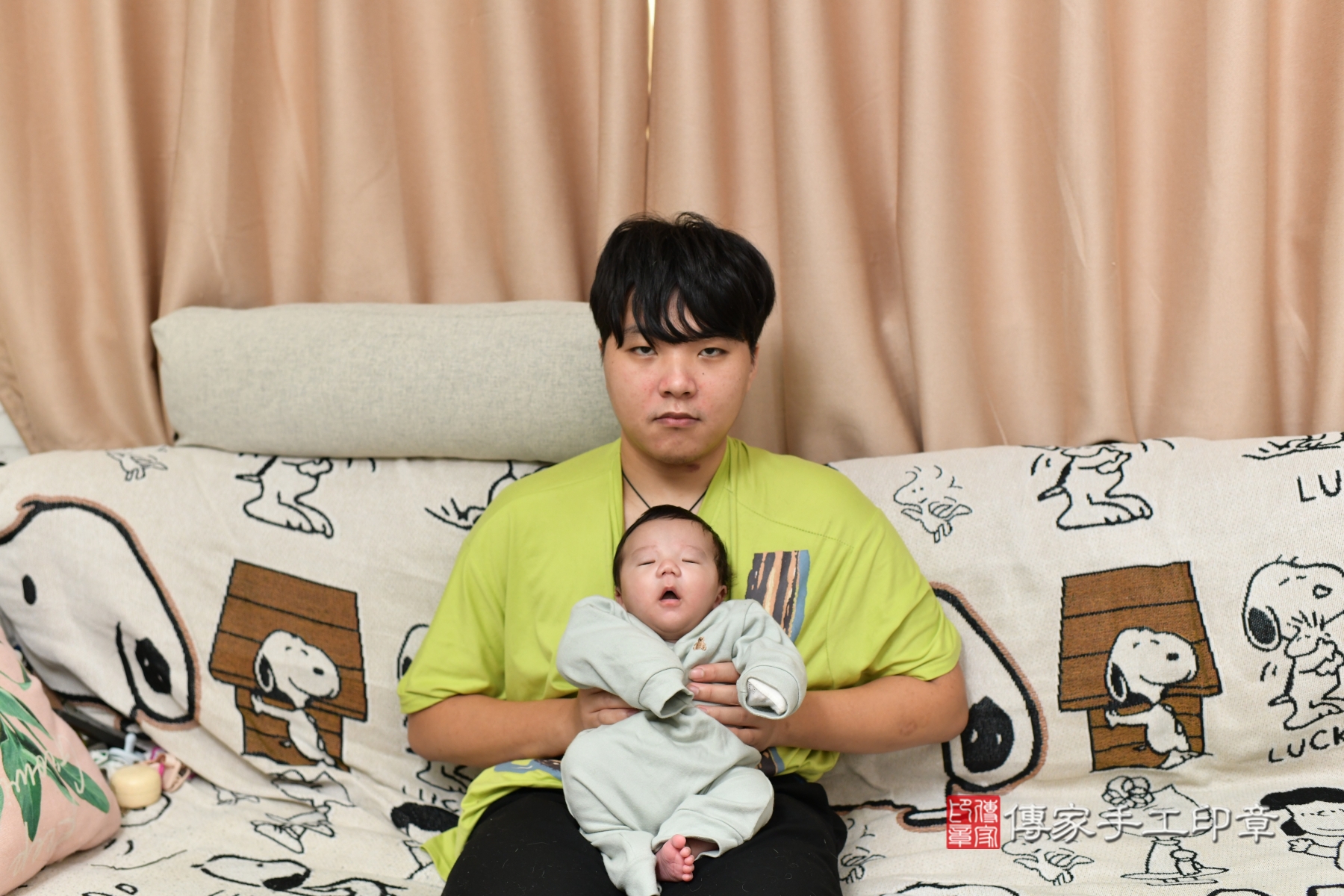 傳家手工印章台北店、抓周、收涎、剃頭