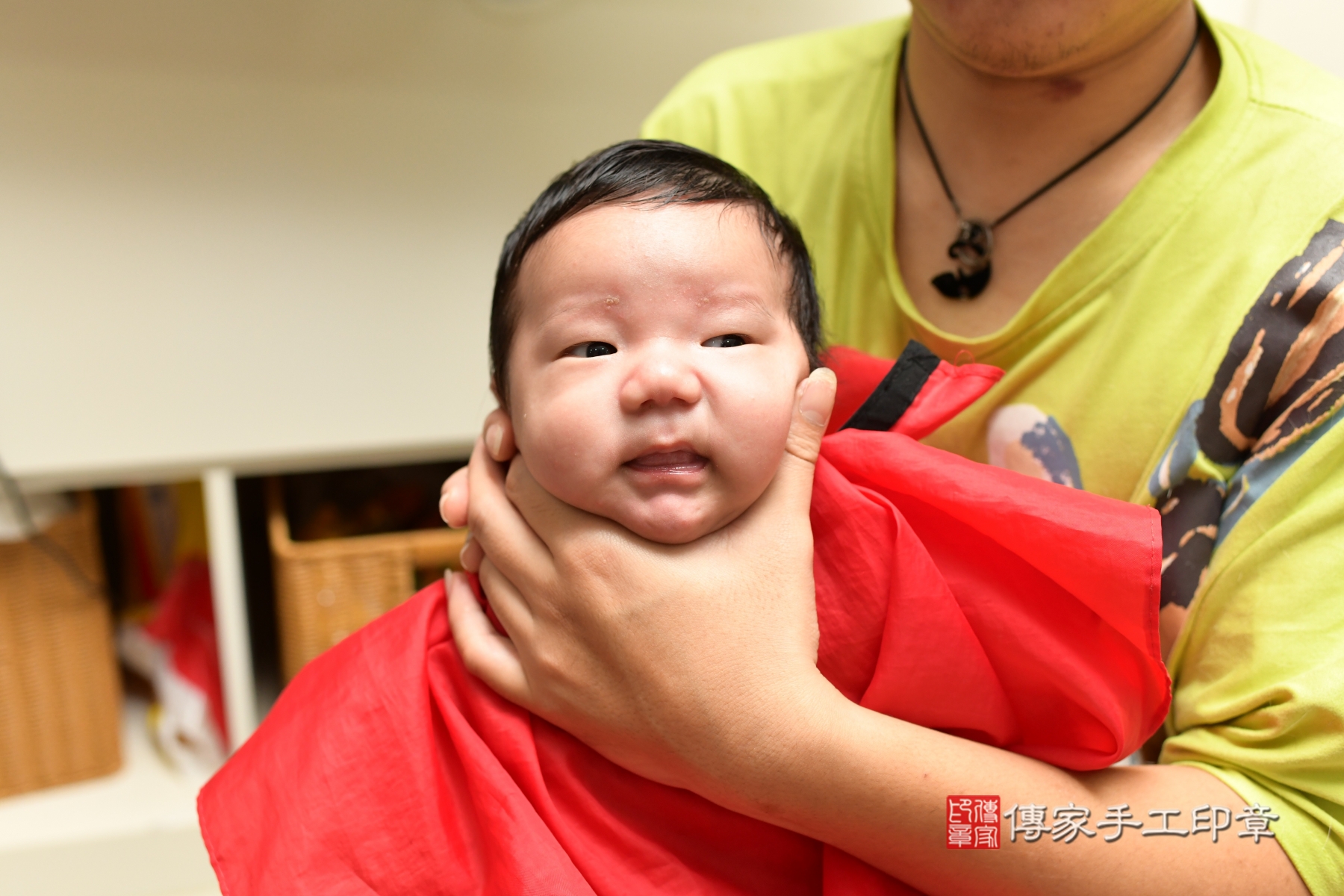 傳家手工印章台北店、抓周、收涎、剃頭