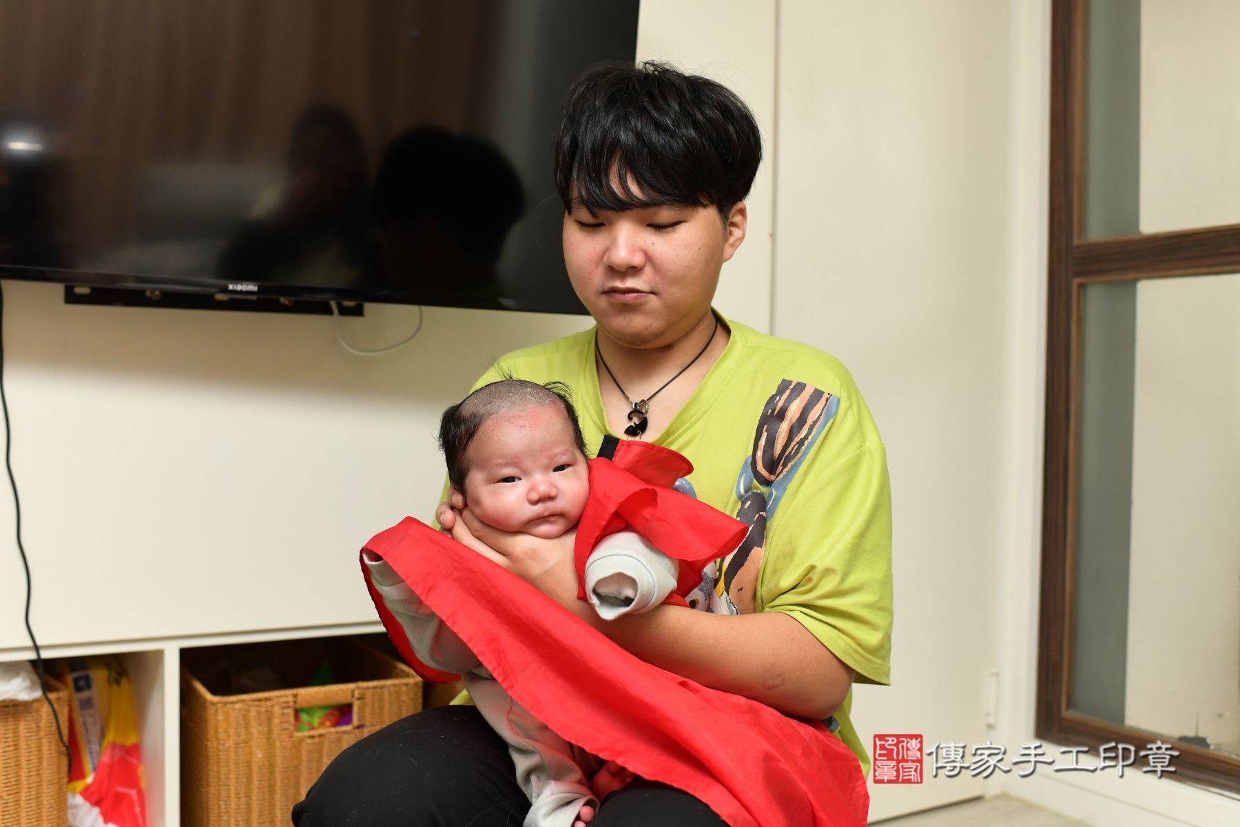 傳家手工印章台北店、抓周、收涎、剃頭