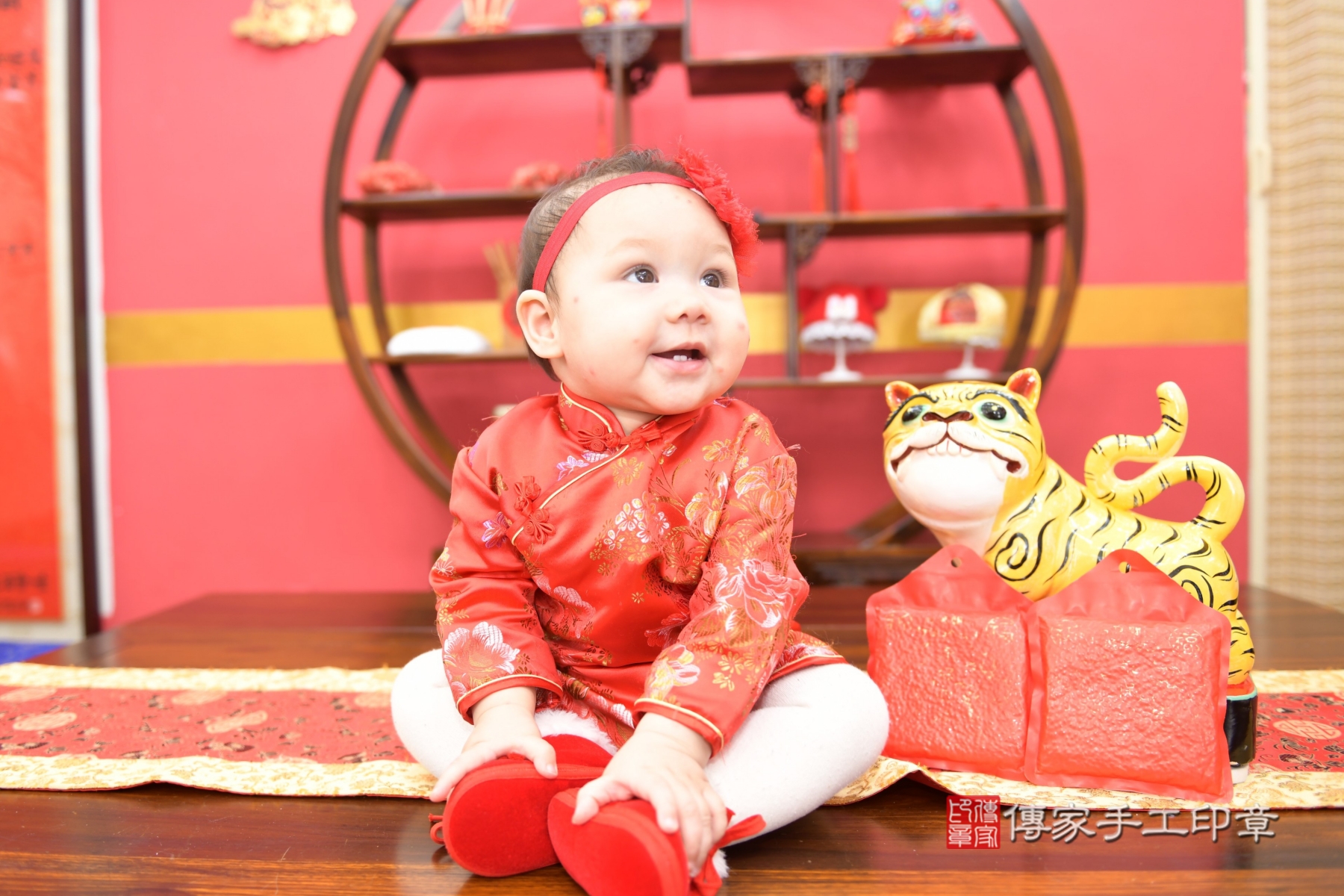 傳家手工印章台北店、抓周、收涎、剃頭
