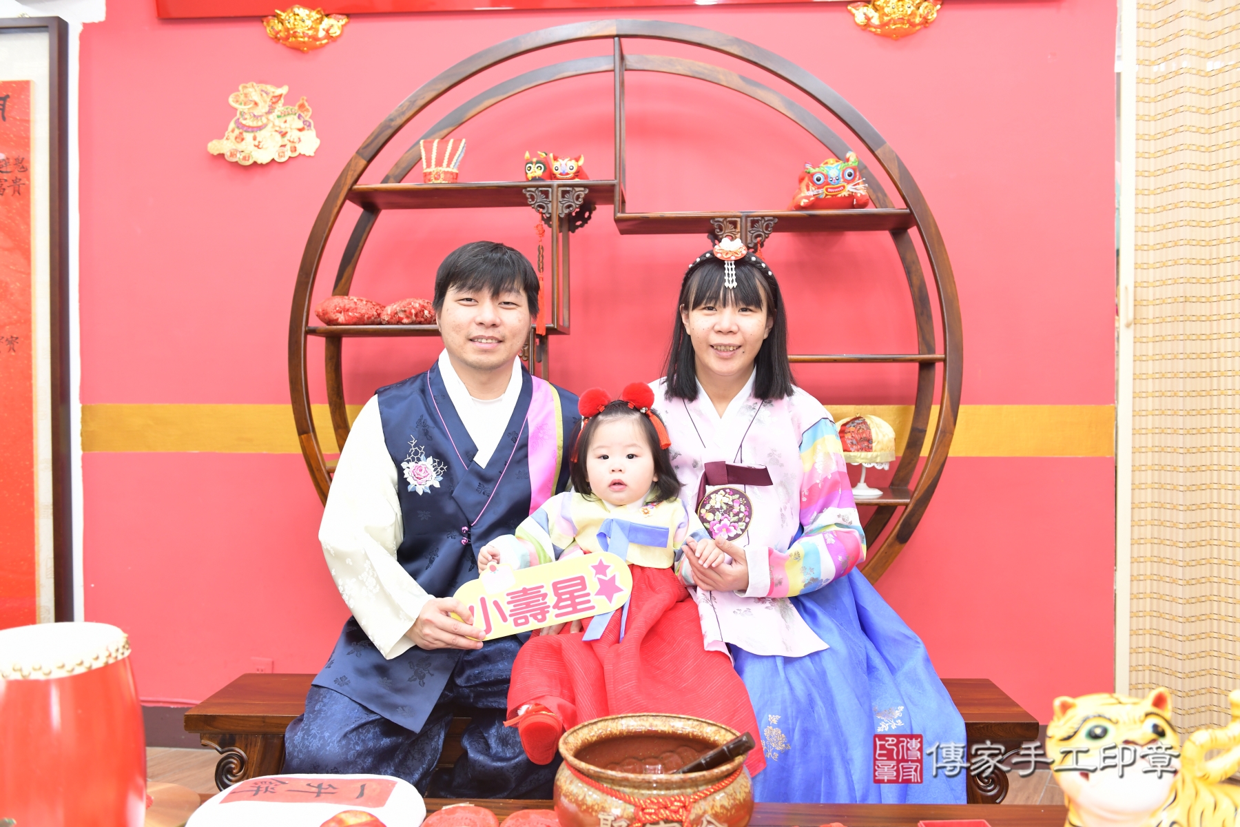 寶寶一歲生日意義非凡，人生當中第一個生日。新北市小悅寶貝抓周 .....，案例照