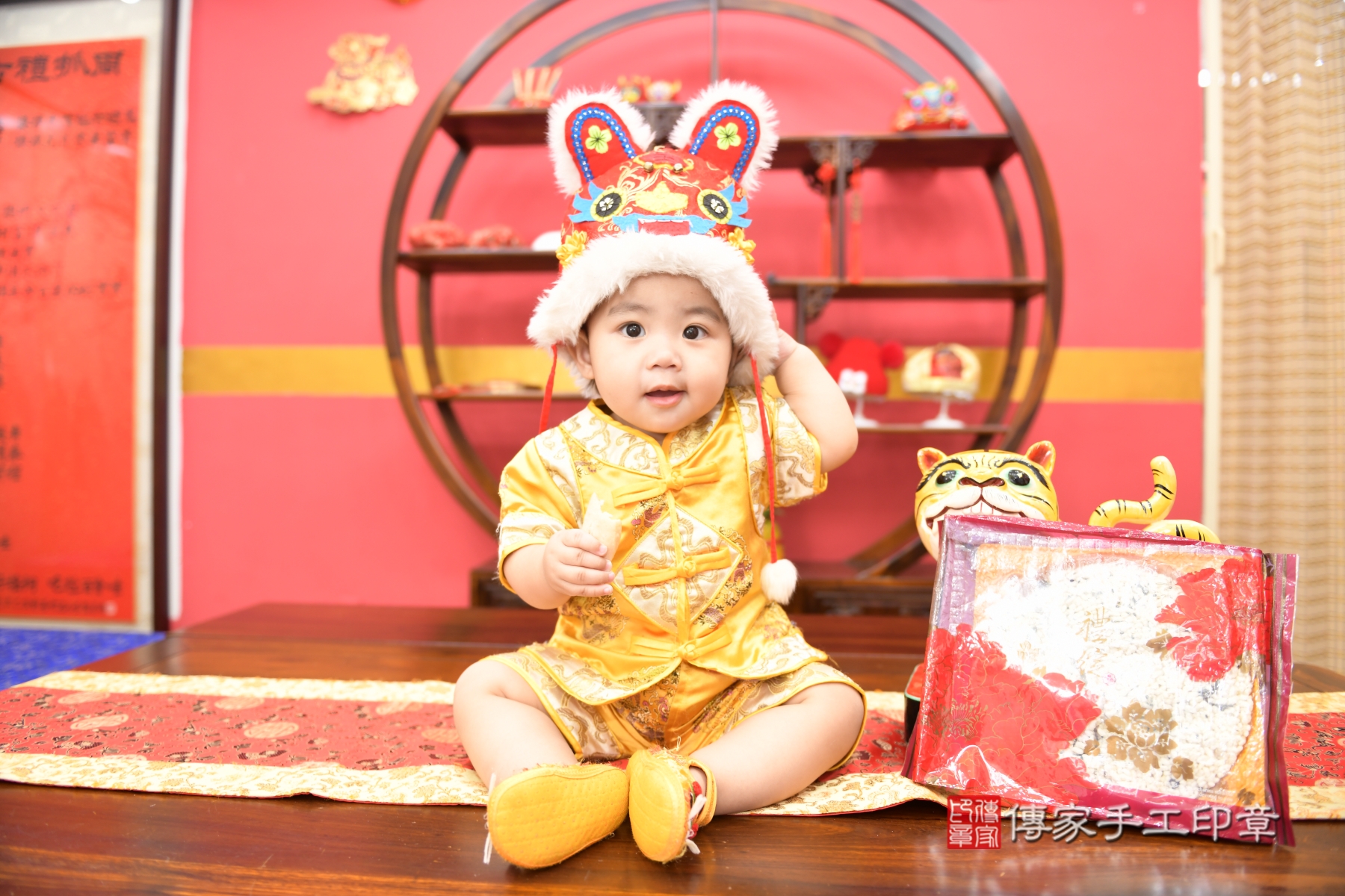 小手大未來，抓週儀式精彩呈現！新北市皓皓寶貝抓周推薦：傳家新 .....，案例照