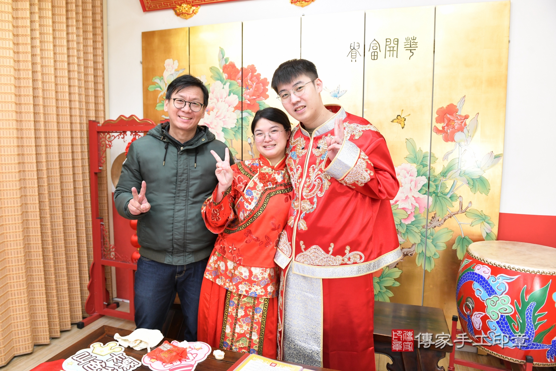 傳家手工印章台北店、抓周、度脺、剃頭、收涎、傳家嬰兒古禮