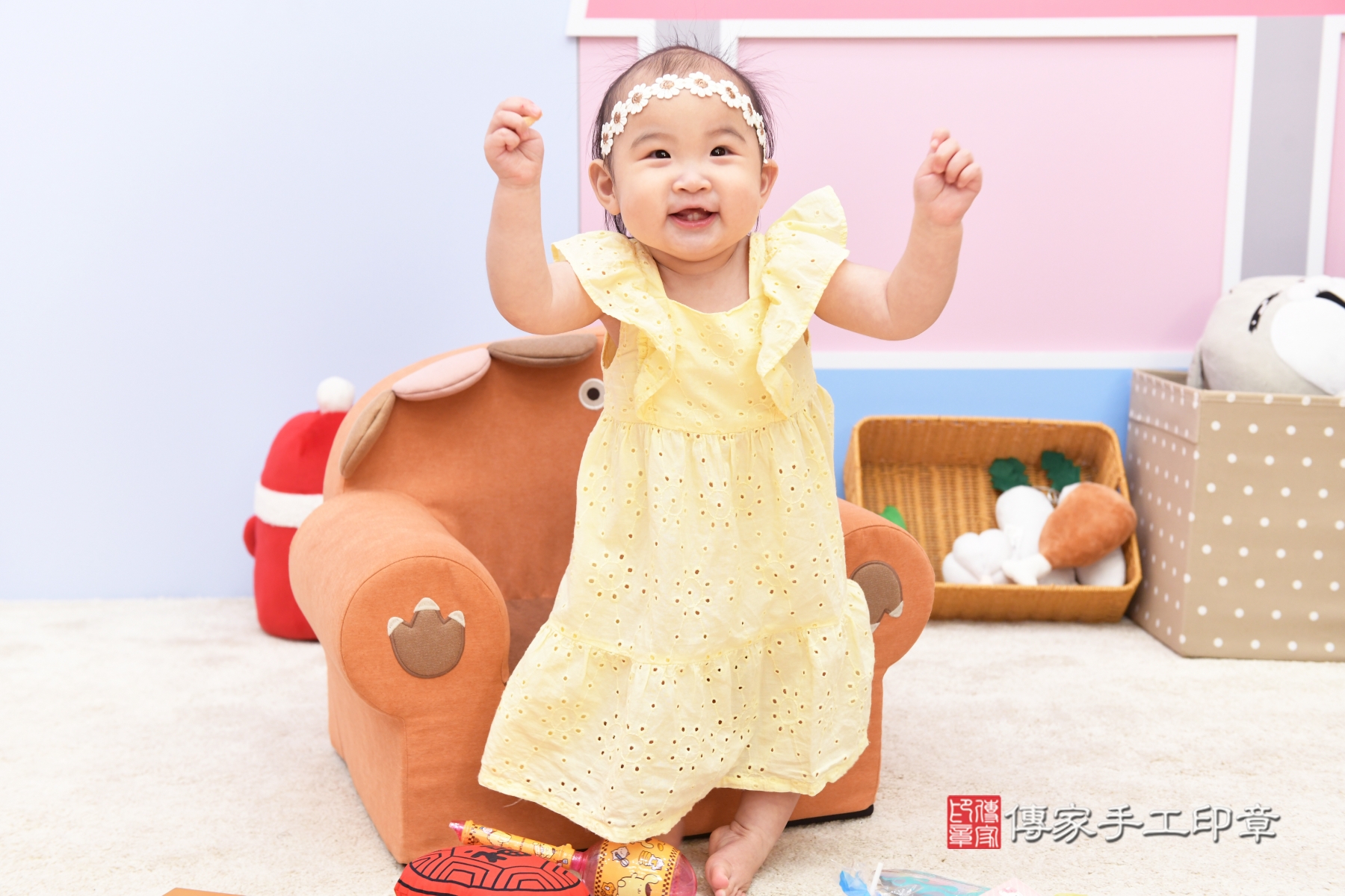 傳家手工印章台北店、剃頭、收涎、抓周