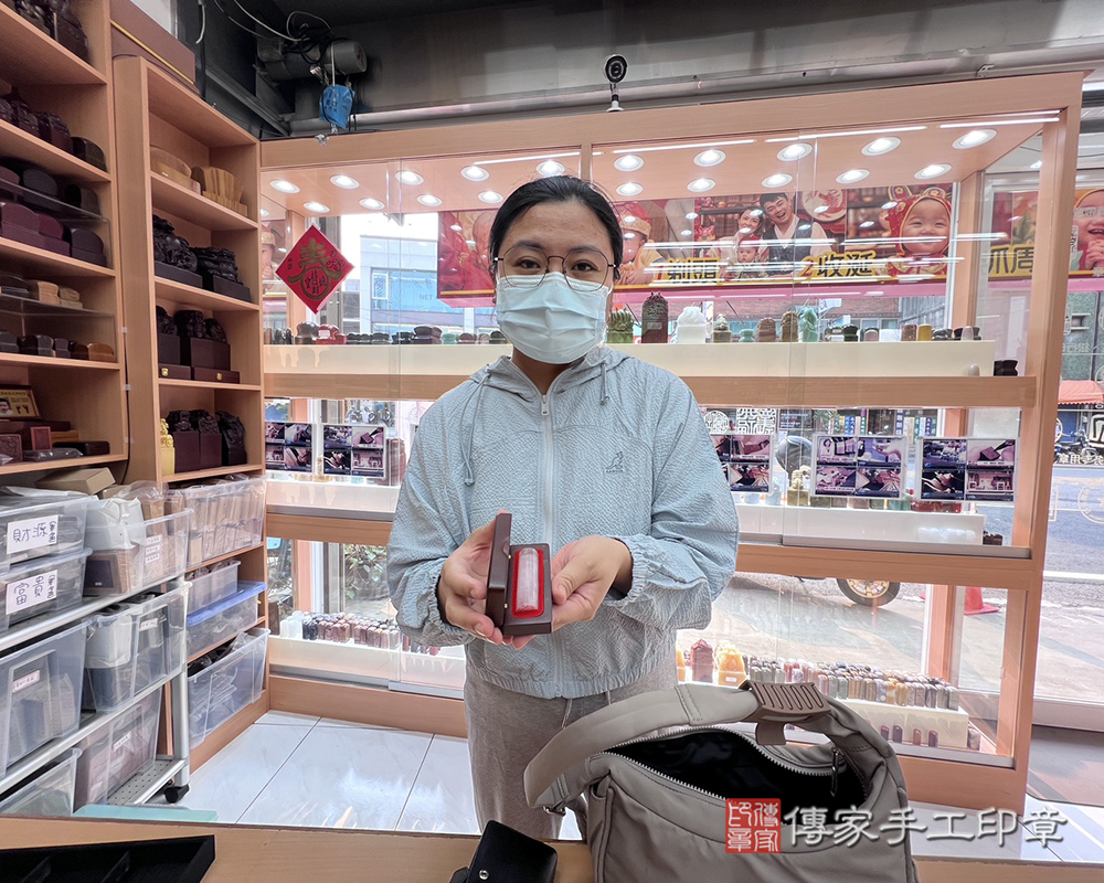 顧客滿意推薦開運臍帶印章-桃園市大園區-謝小姐2026.04.11