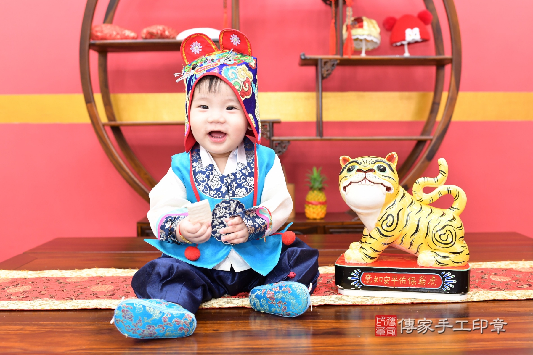 寶寶抓週趣味瞬間：命運道具大揭密！台北市小志寶貝抓周推薦：傳家台北 .....照：1