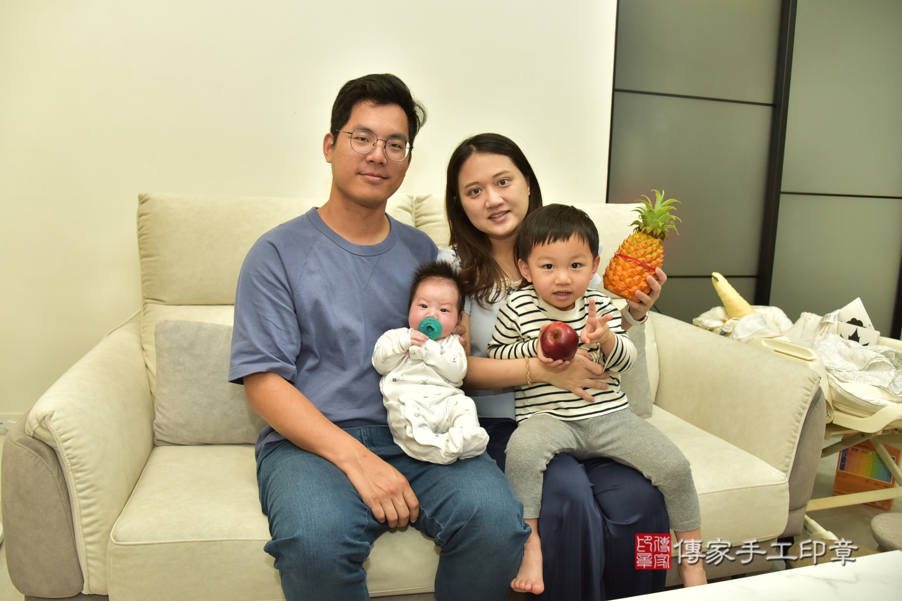 傳家手工印章台北店、抓周、收涎、剃頭