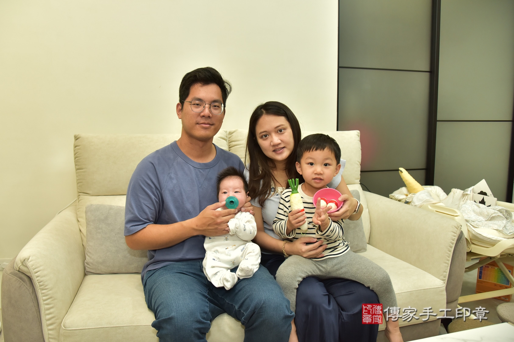 傳家手工印章台北店、抓周、收涎、剃頭