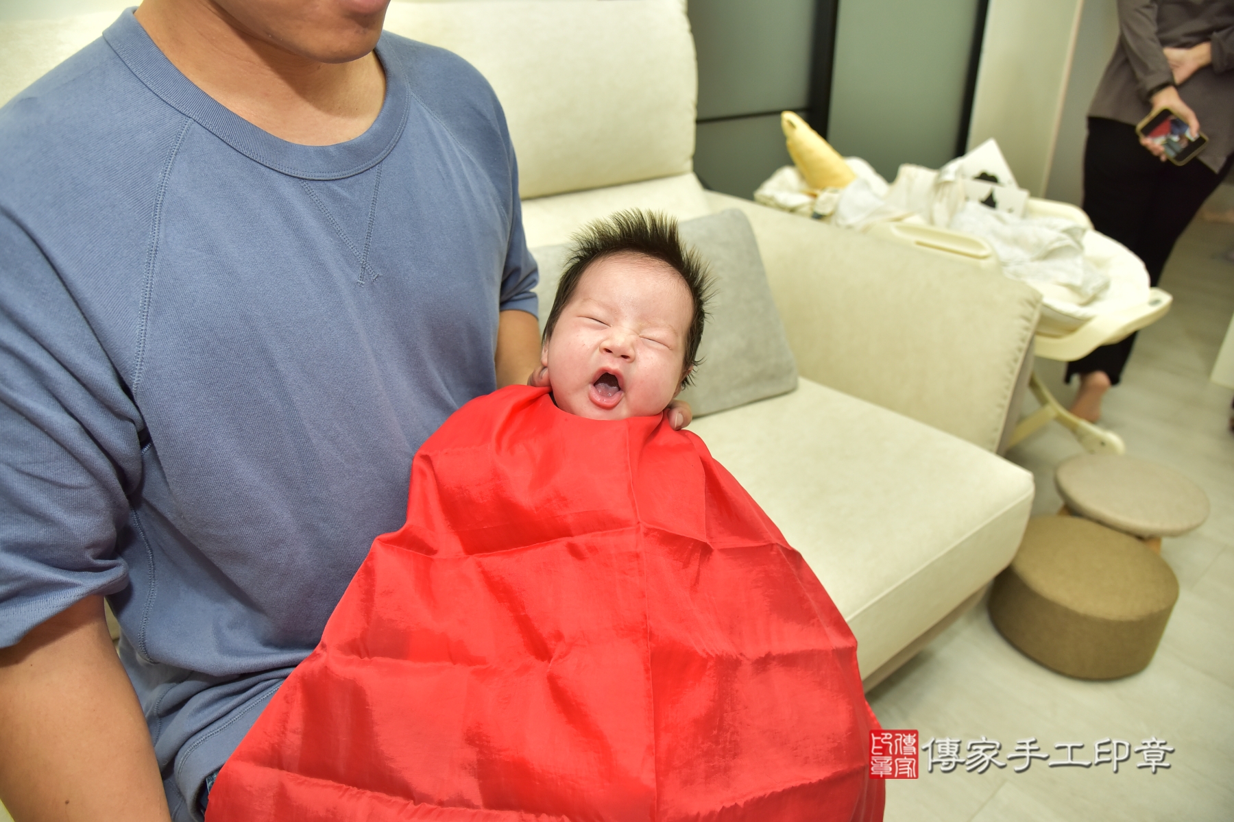 傳家手工印章台北店、抓周、收涎、剃頭
