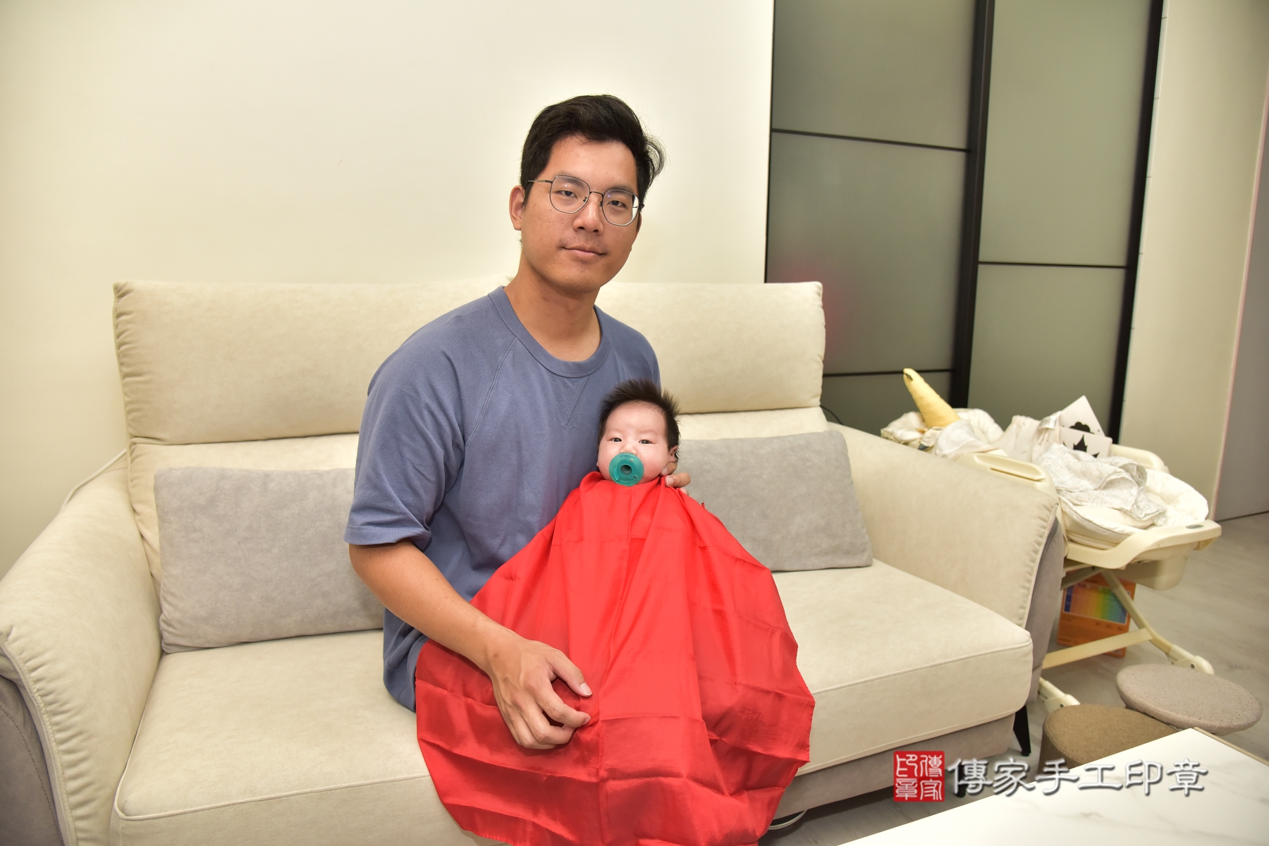 傳家手工印章台北店、抓周、收涎、剃頭