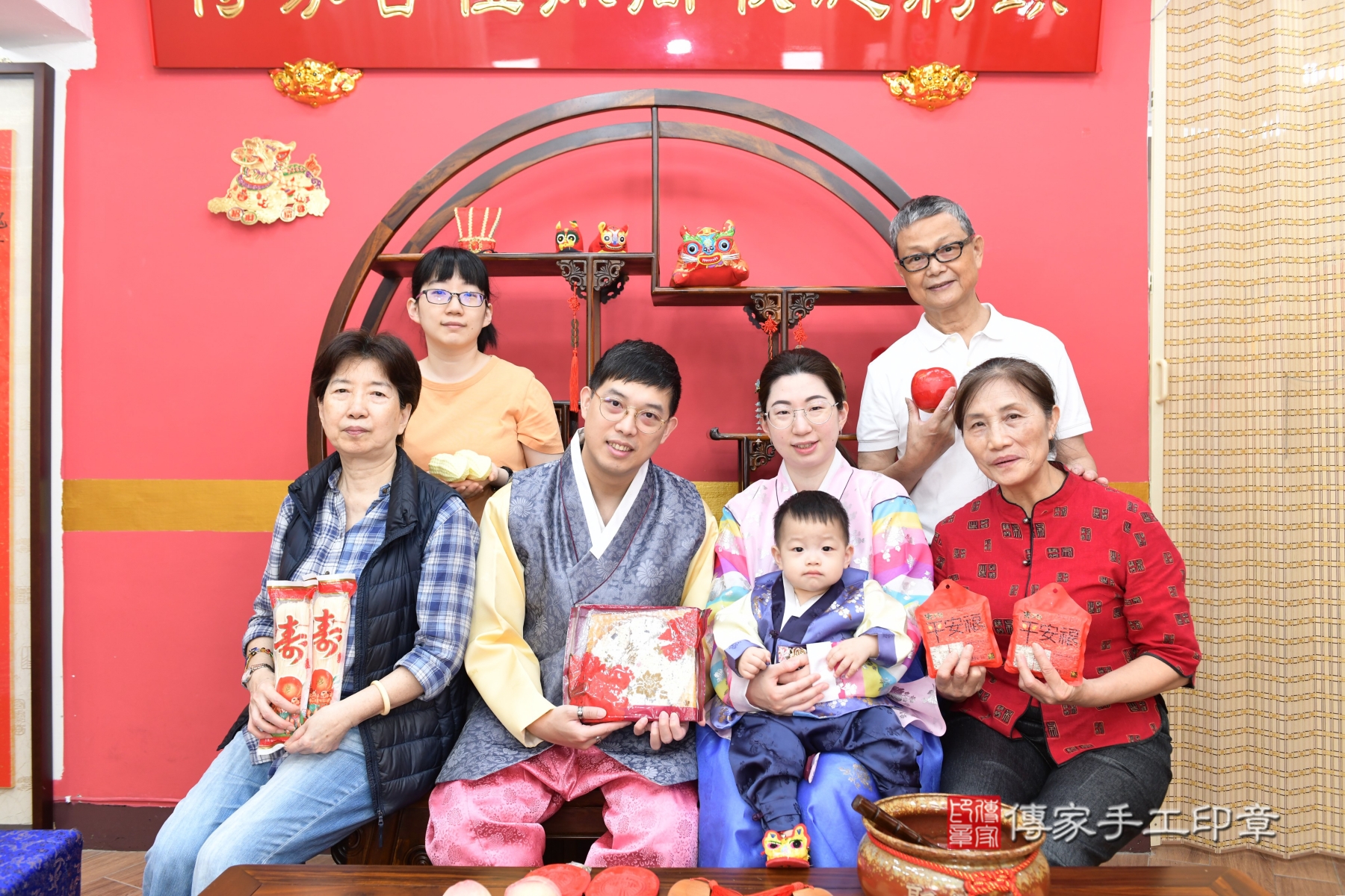 傳家手工印章新北店、剃頭、收涎、抓周 傳家手工印章新北店、剃頭、收涎、抓周