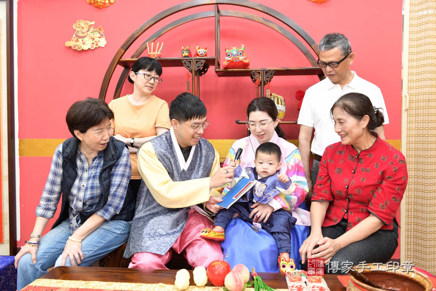 傳家手工印章新北店、剃頭、收涎、抓周 傳家手工印章新北店、剃頭、收涎、抓周