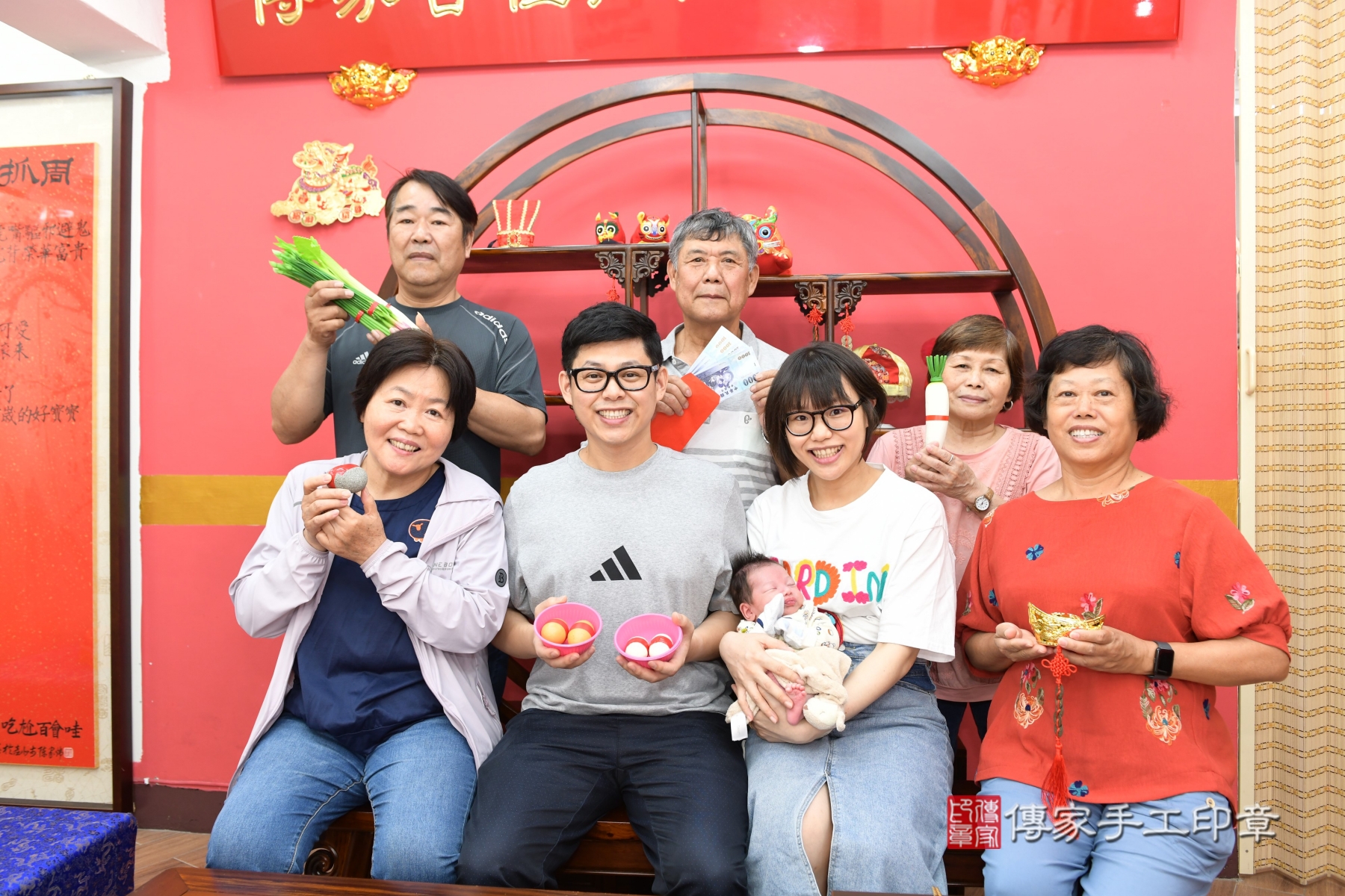 傳家手工印章新北店、剃頭、收涎、抓周 傳家手工印章新北店、剃頭、收涎、抓周