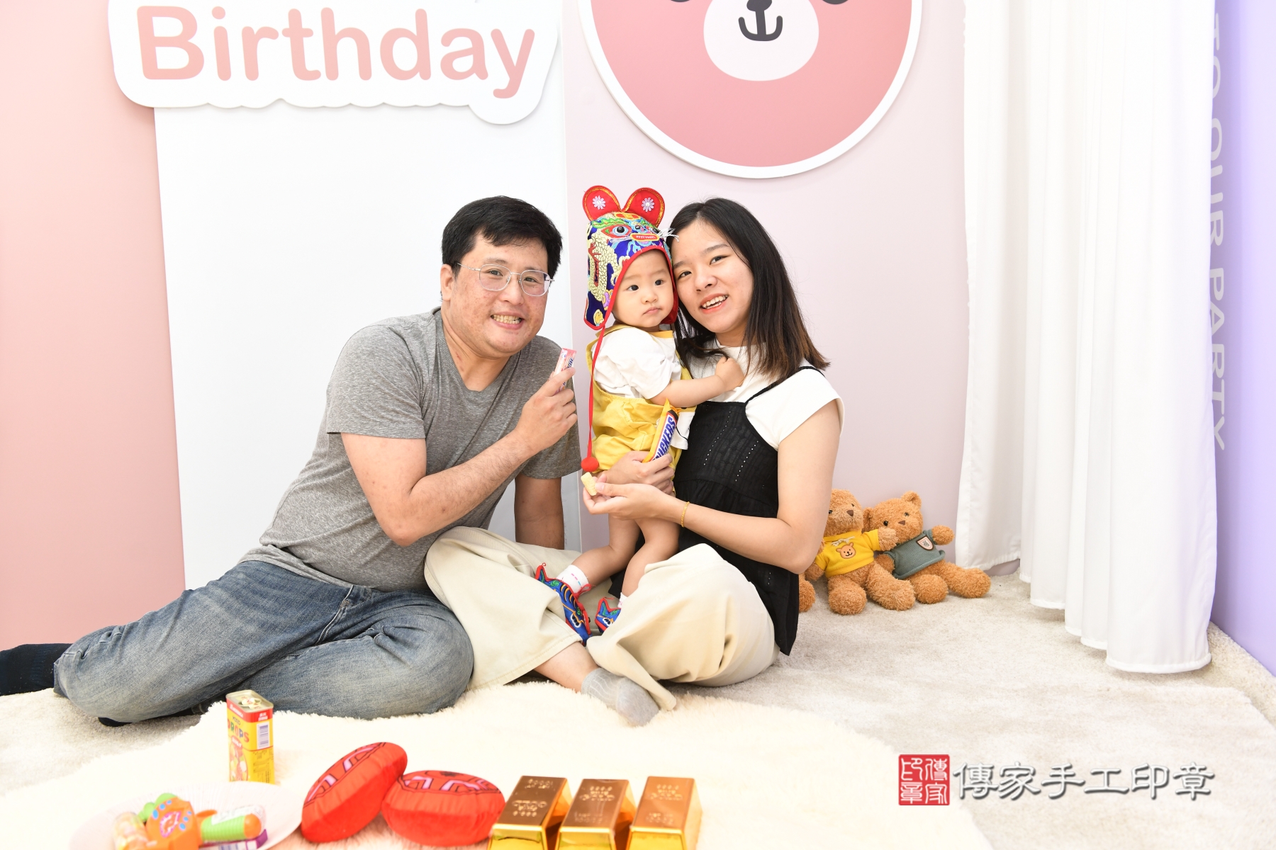 傳家手工印章新北店、剃頭、收涎、抓周 傳家手工印章新北店、剃頭、收涎、抓周