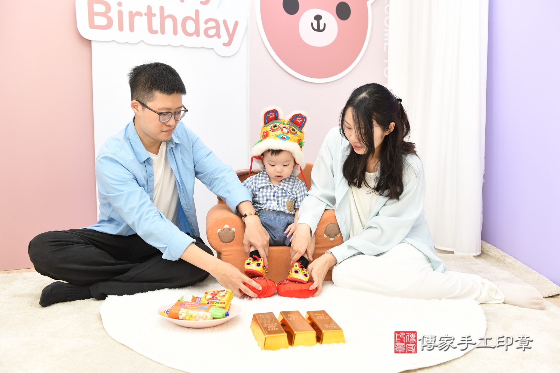 傳家手工印章新北店、剃頭、收涎、抓周 傳家手工印章新北店、剃頭、收涎、抓周