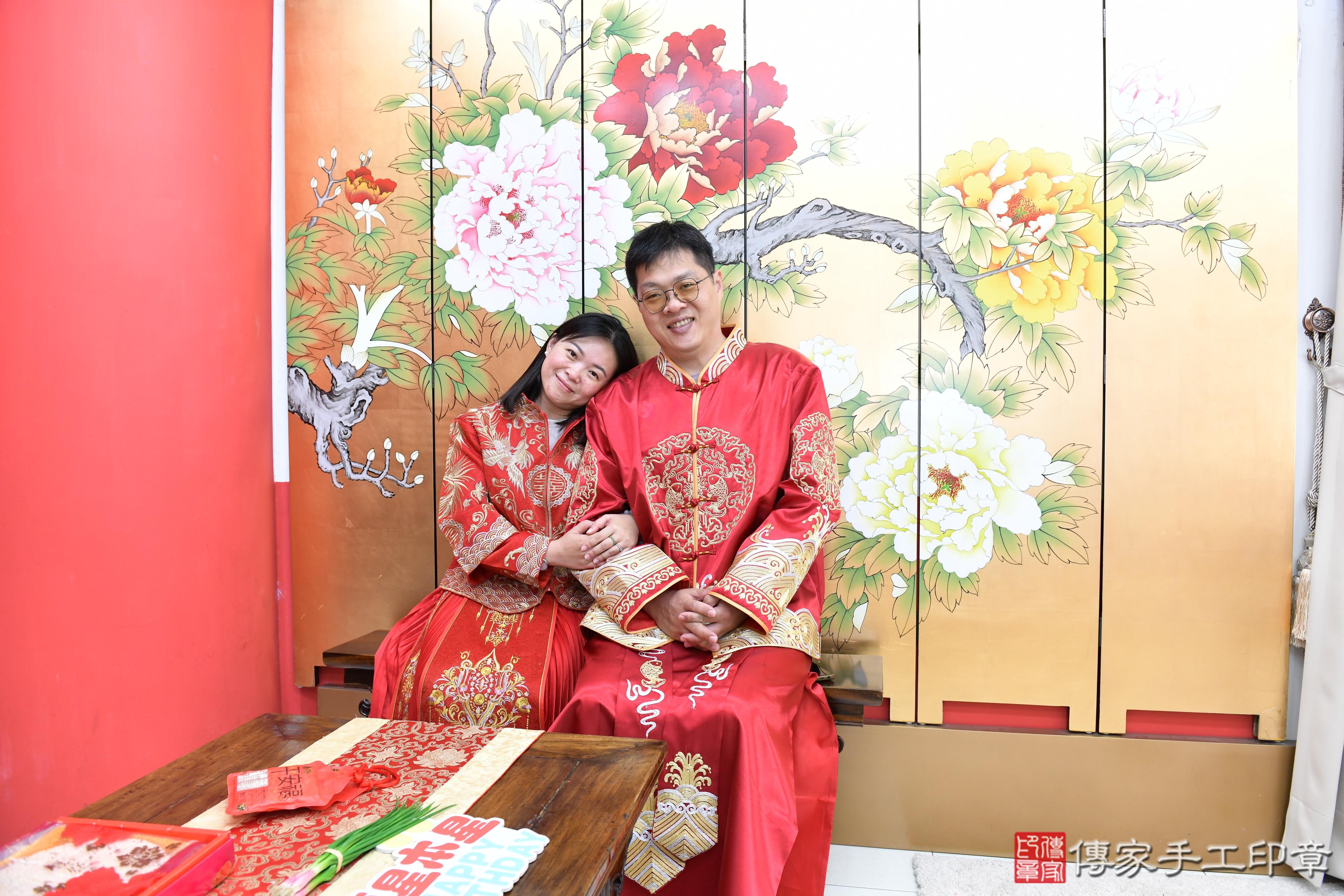 傳家手工印章高雄店、抓周、度晬、中國風會場、抓周道具物品、抓周證書、滿周歲、小志寶寶、高雄市、拍照、生日快樂